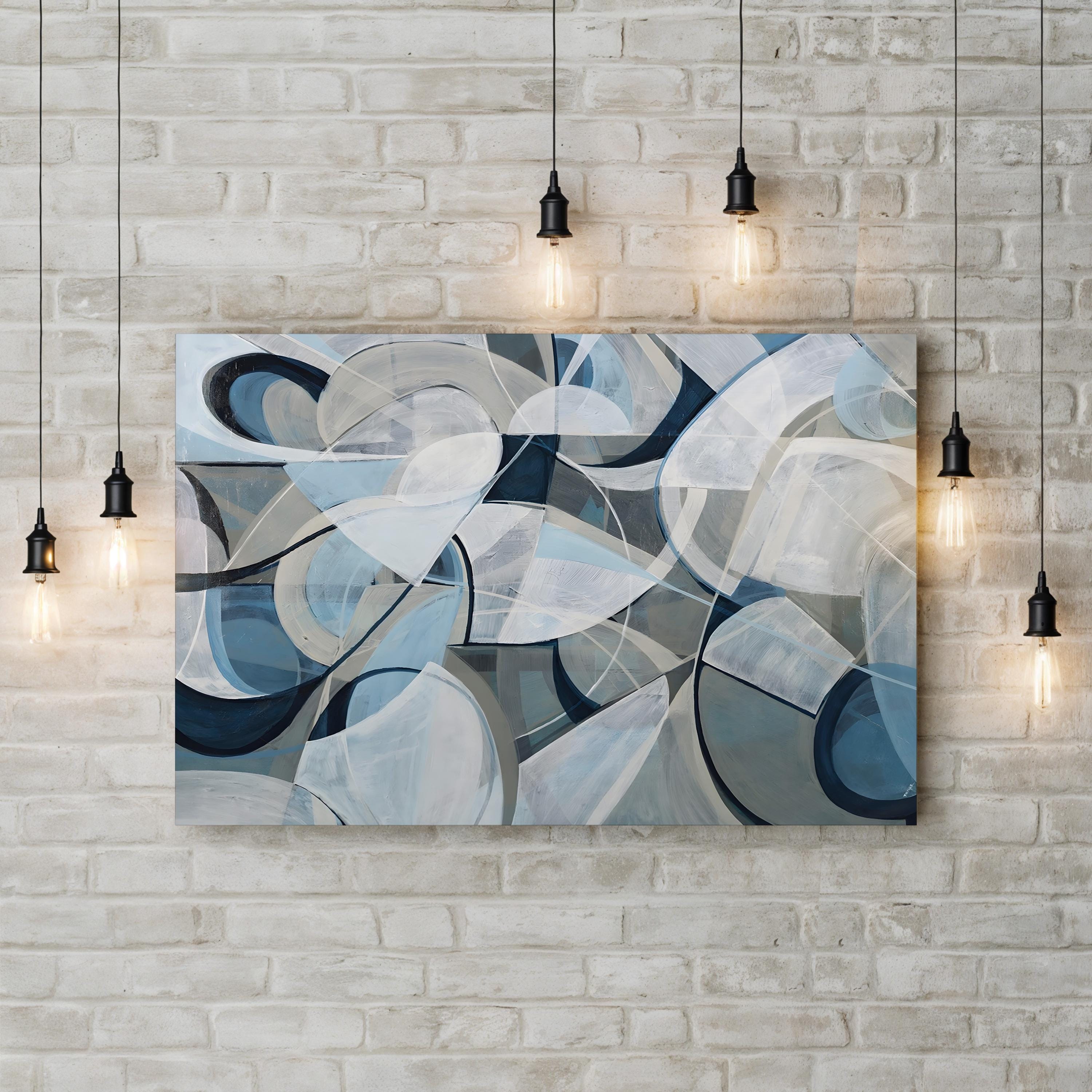 Blue Disco Wall Art  by Kari Taylor