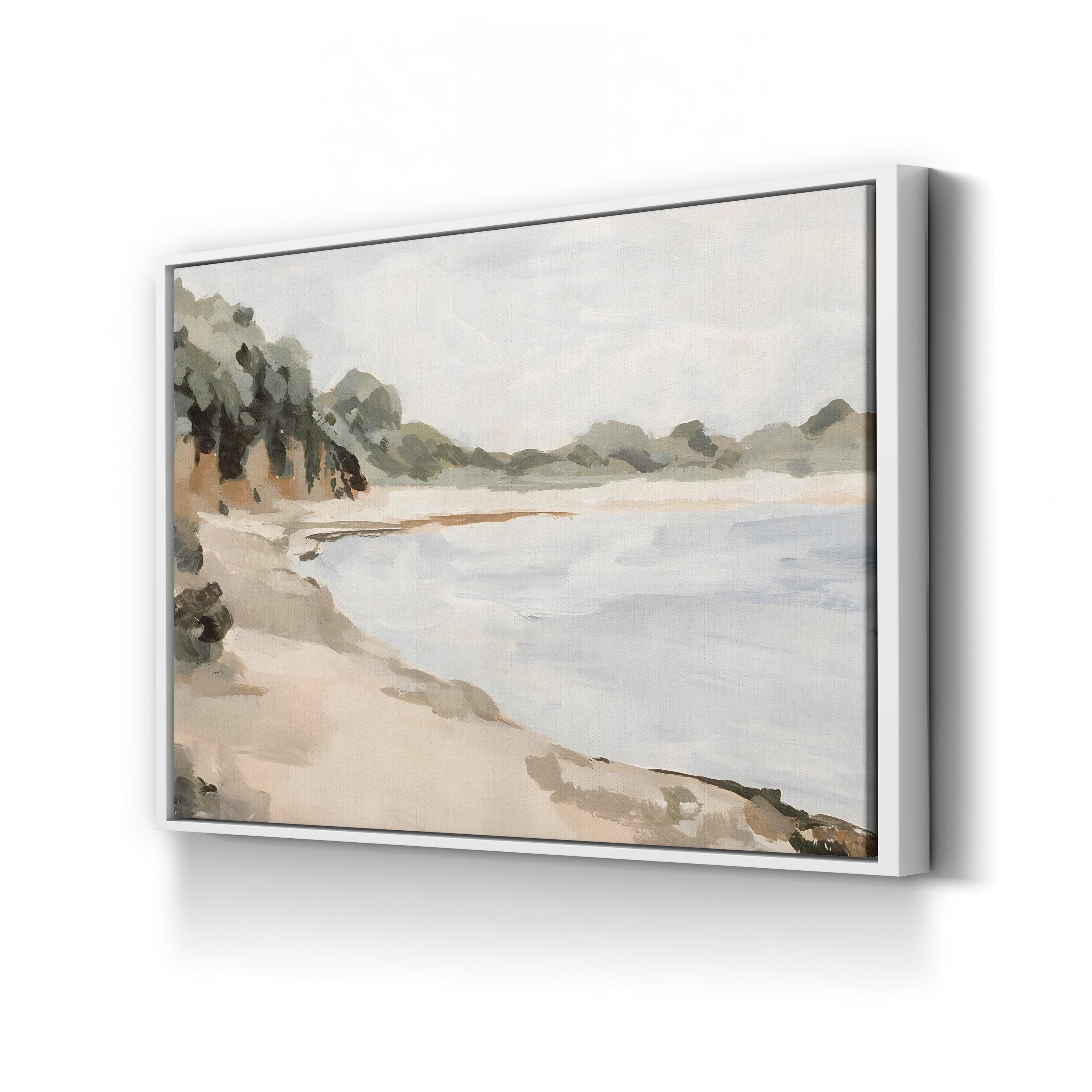 Bluff Bay II – Contemporary Coastal Beach Photography Wall Art by Victoria Barnes