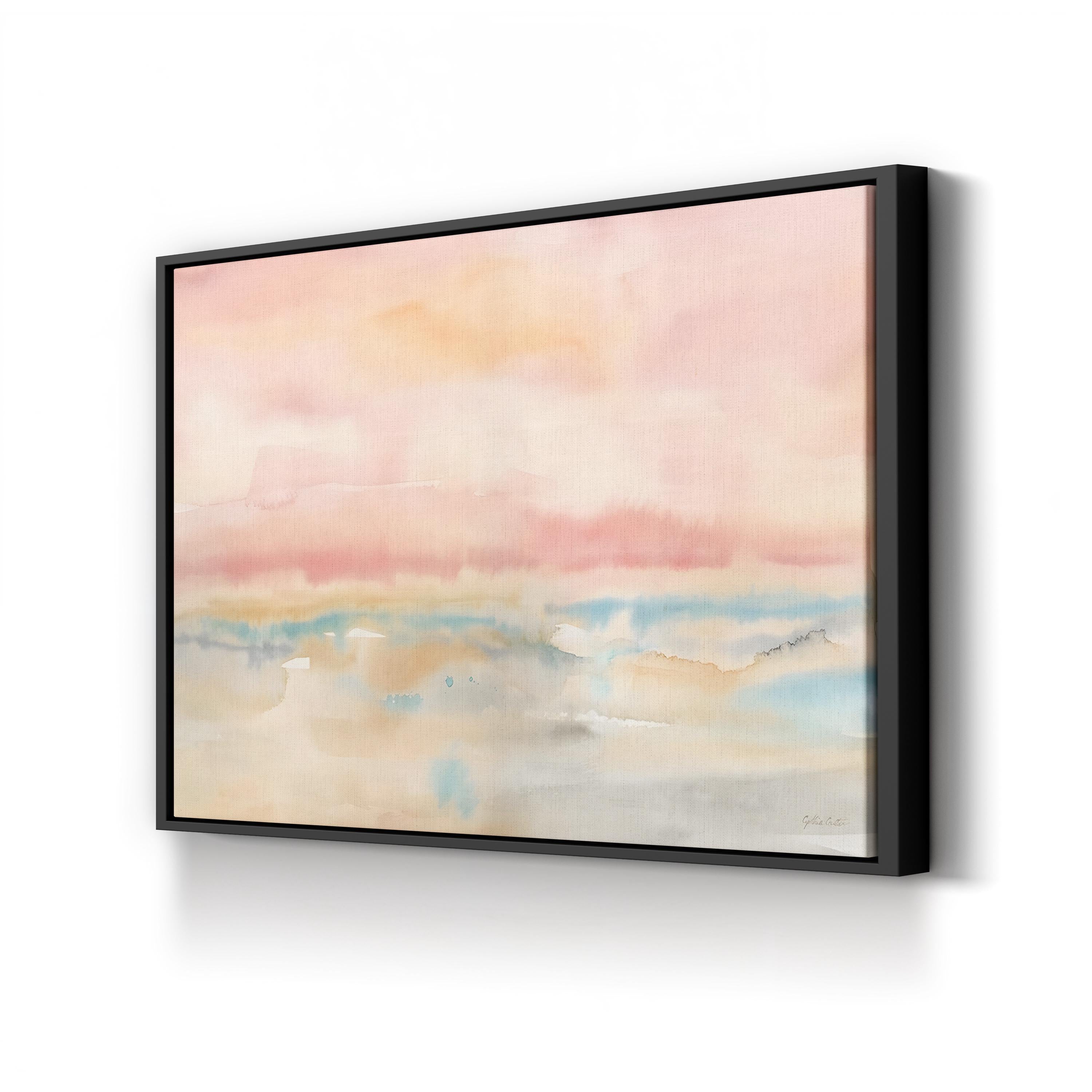Blush Seascape Wall Art by Cynthia Coulter
