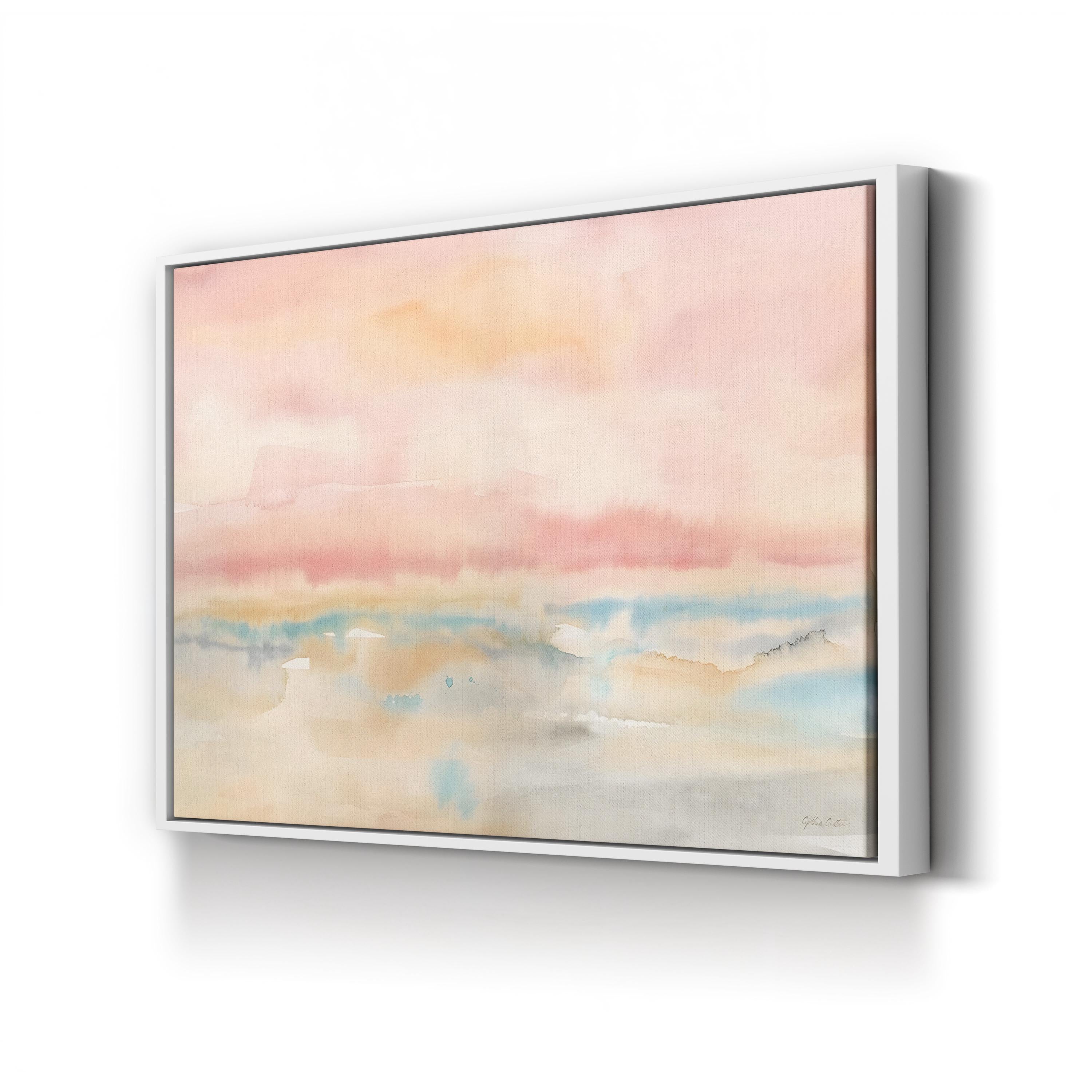 Blush Seascape Wall Art by Cynthia Coulter