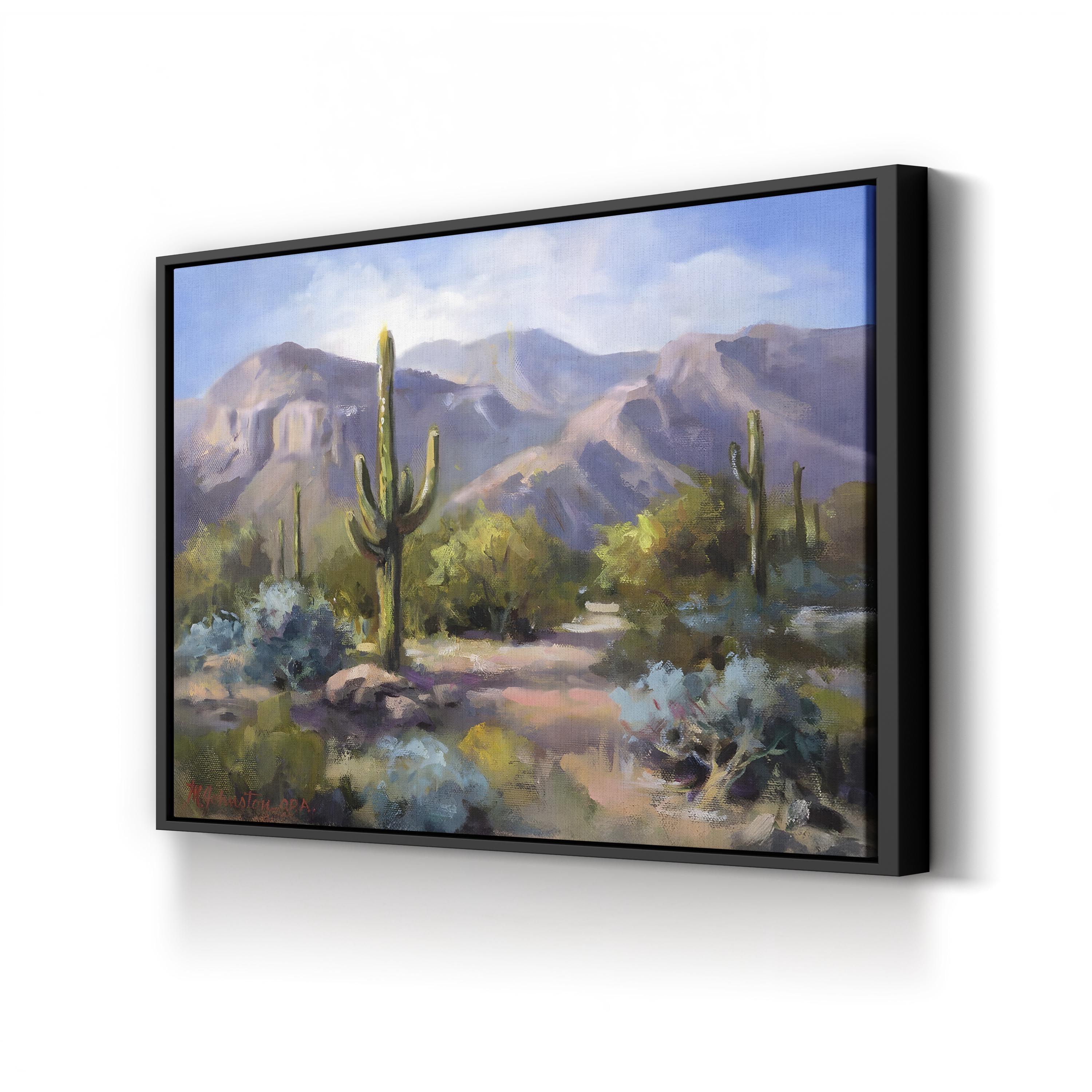 Catalina Mountain Foothills Wall Art by Maxine Johnston