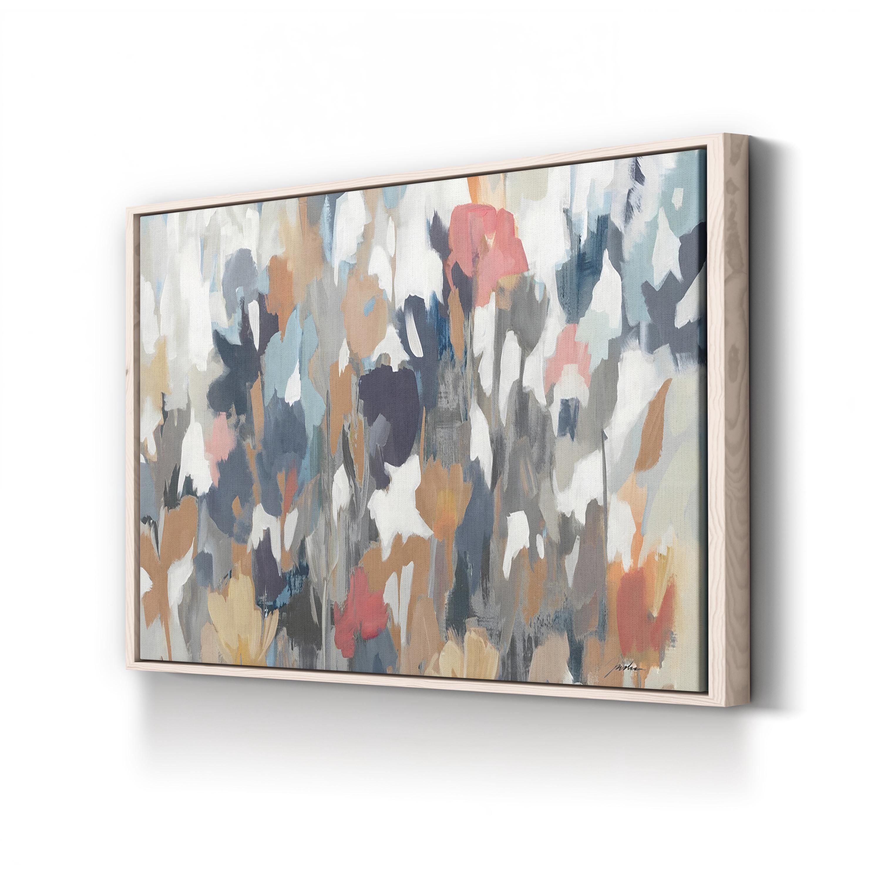 Contemporary Corner Flower Stand Wall Art by Liz Jardine