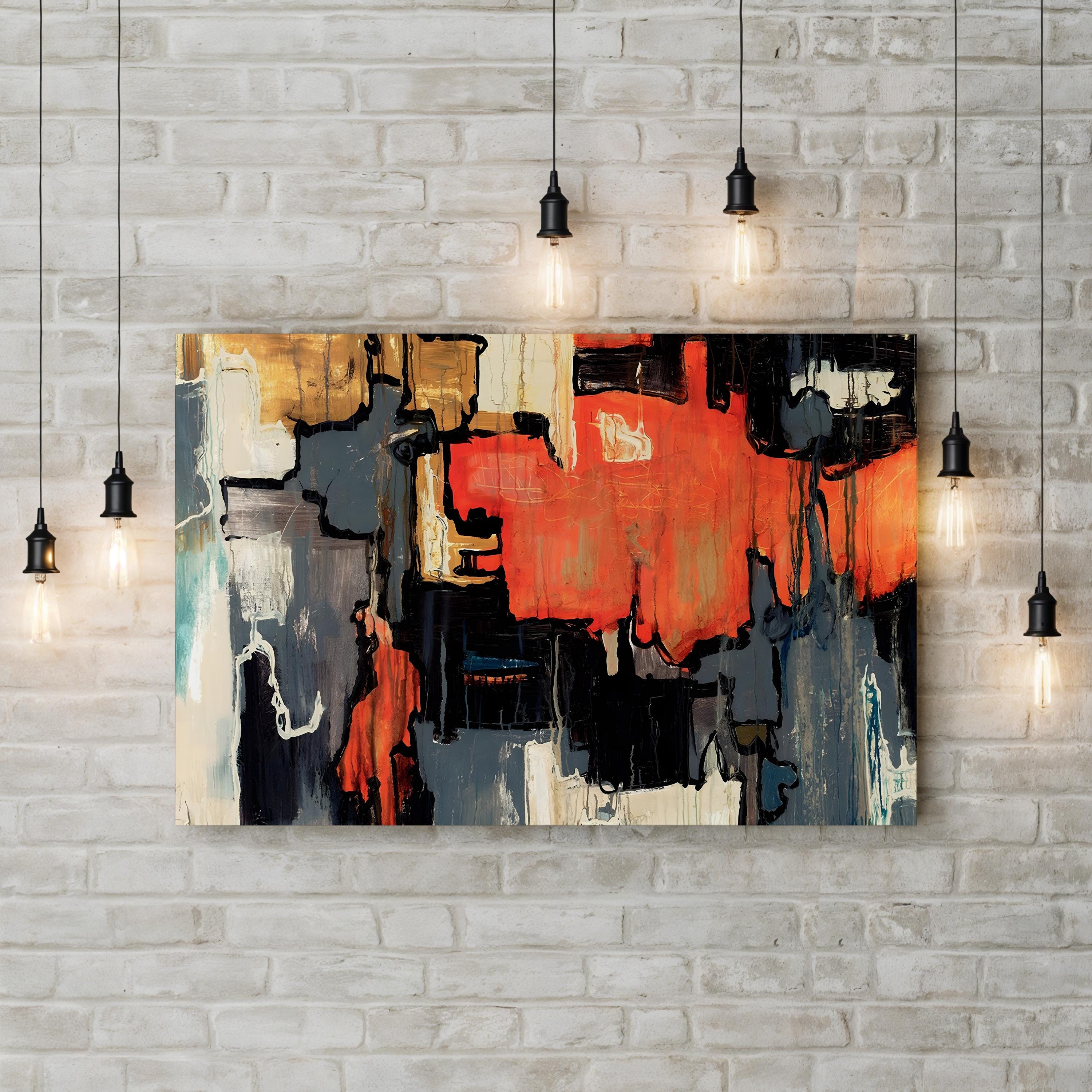 Dalliance Color Field Abstract – Joshua Schicker Wall Art | Contemporary Abstract Canvas Print