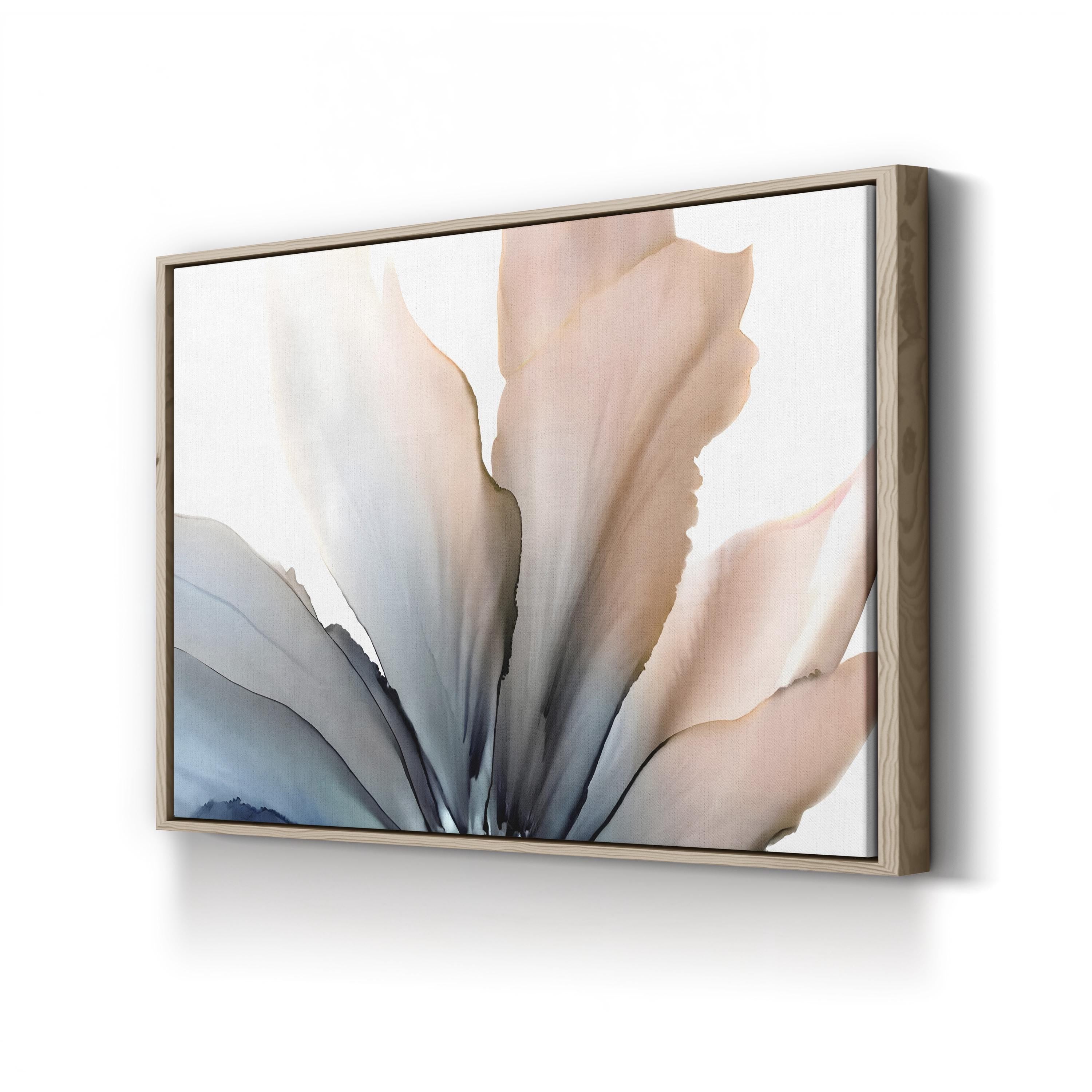Delicate In Blue Wall Art by Wendy Kroker
