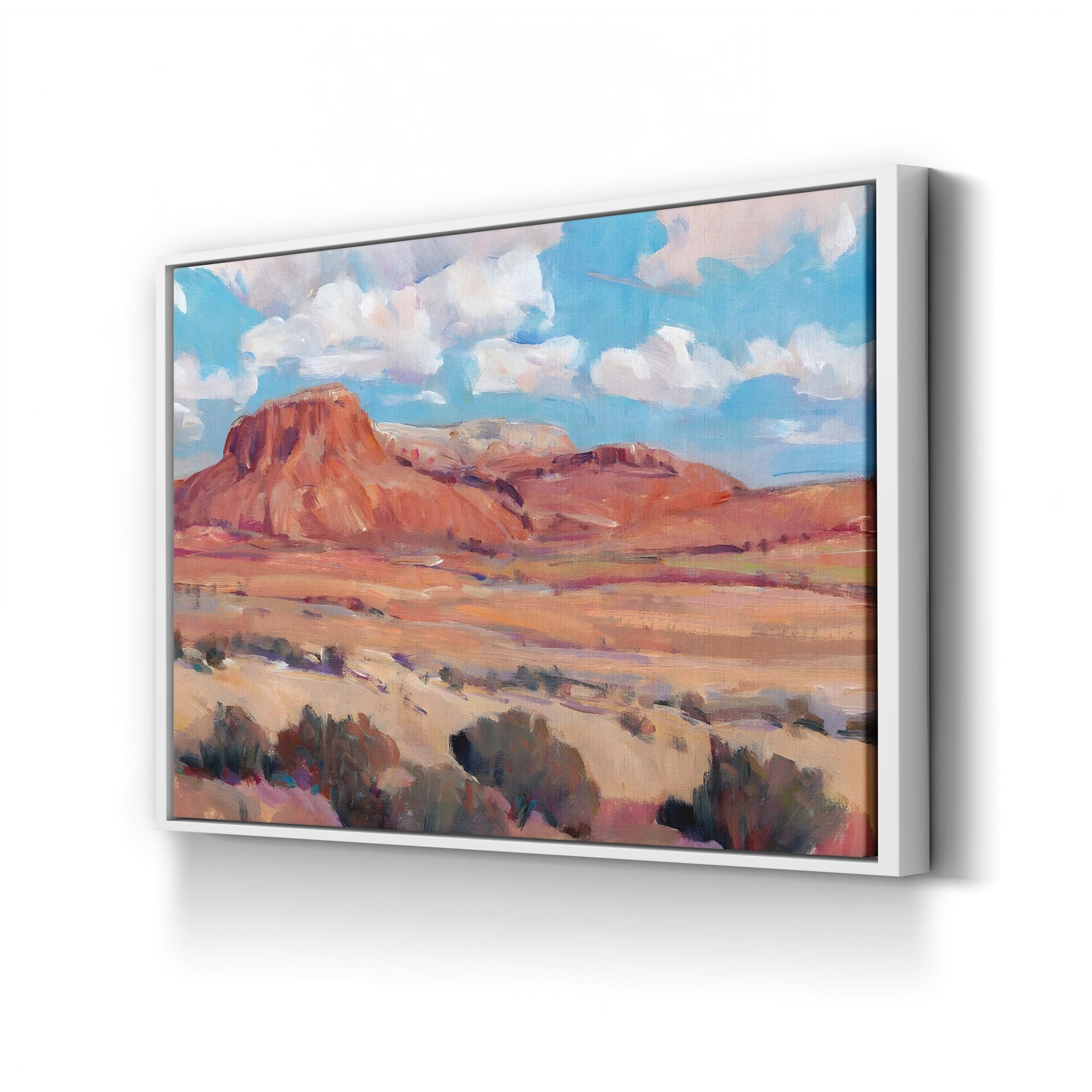 Desert Heat II Wall Art – Contemporary Southwestern Desert Landscape by Tim O’Toole