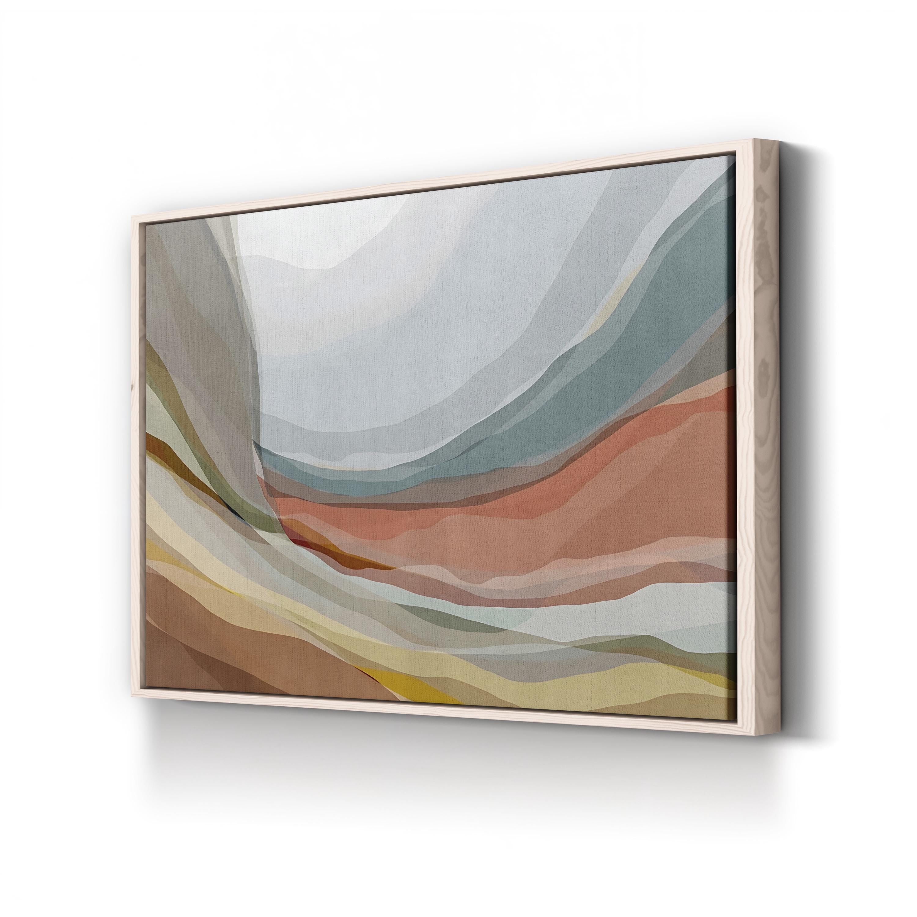 Desert Hills Wall Art – Contemporary Abstract Desert Landscape by PI Studio