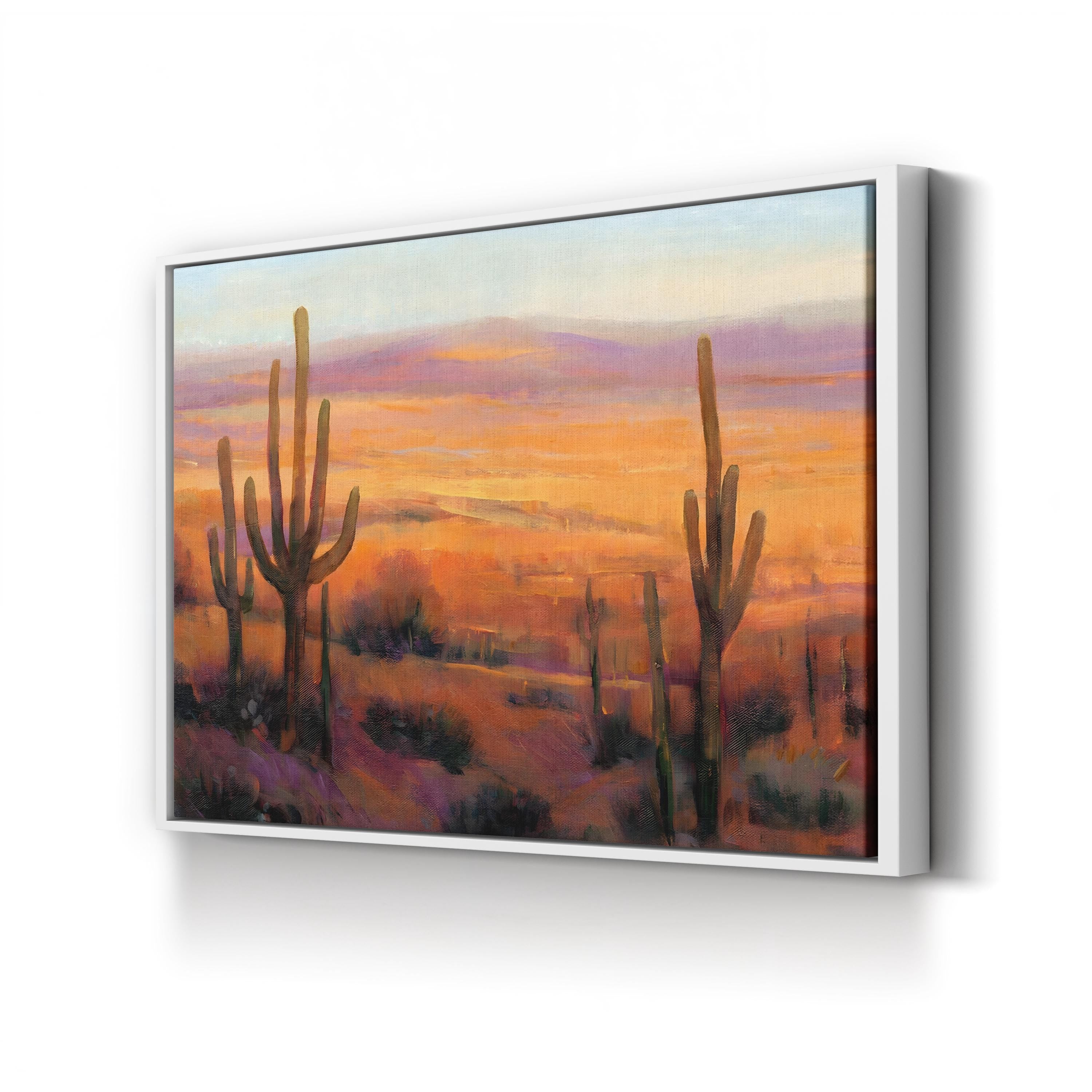 Desert Light II Wall Art – Southwestern Desert Landscape with Cacti by Tim O’Toole