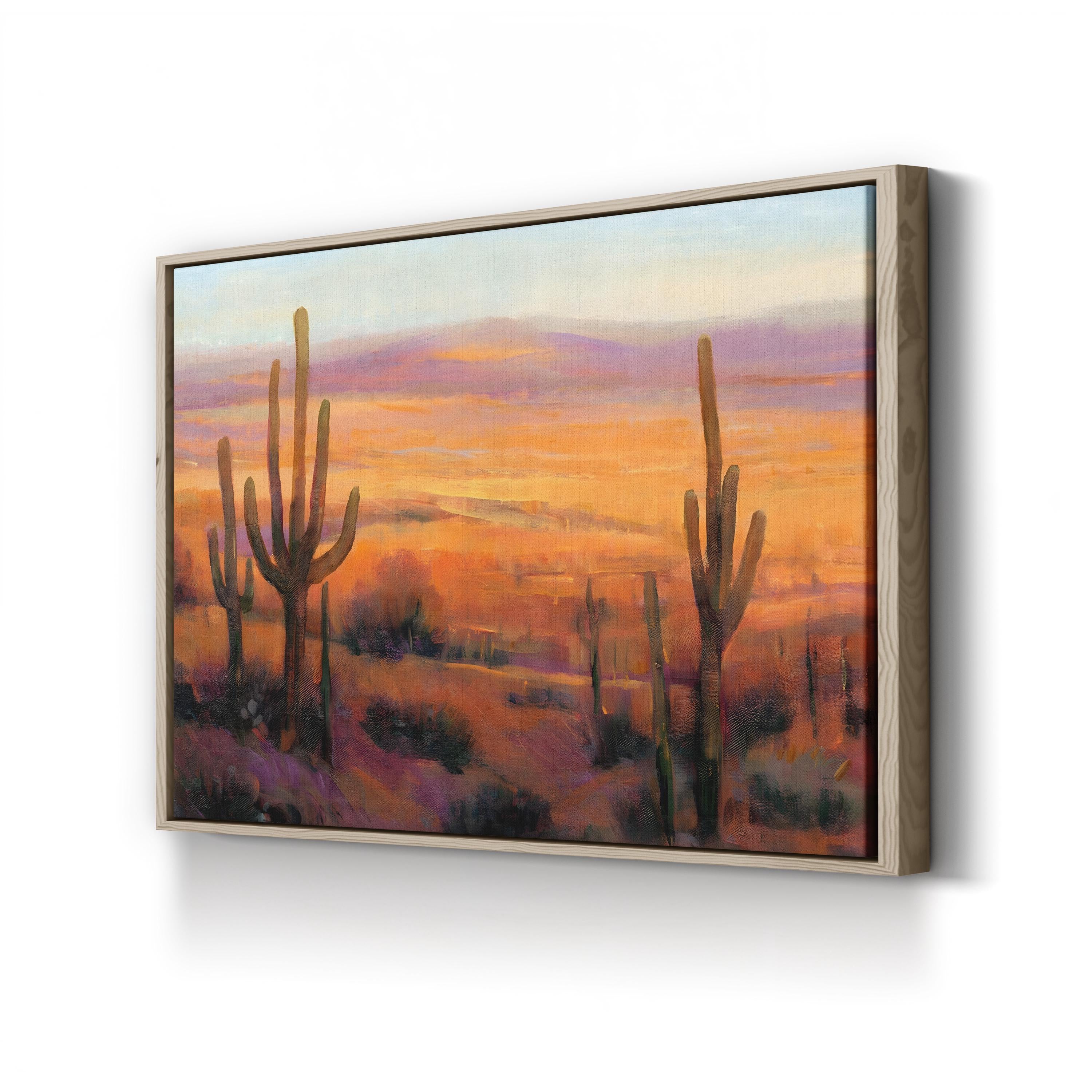 Desert Light II Wall Art – Southwestern Desert Landscape with Cacti by Tim O’Toole