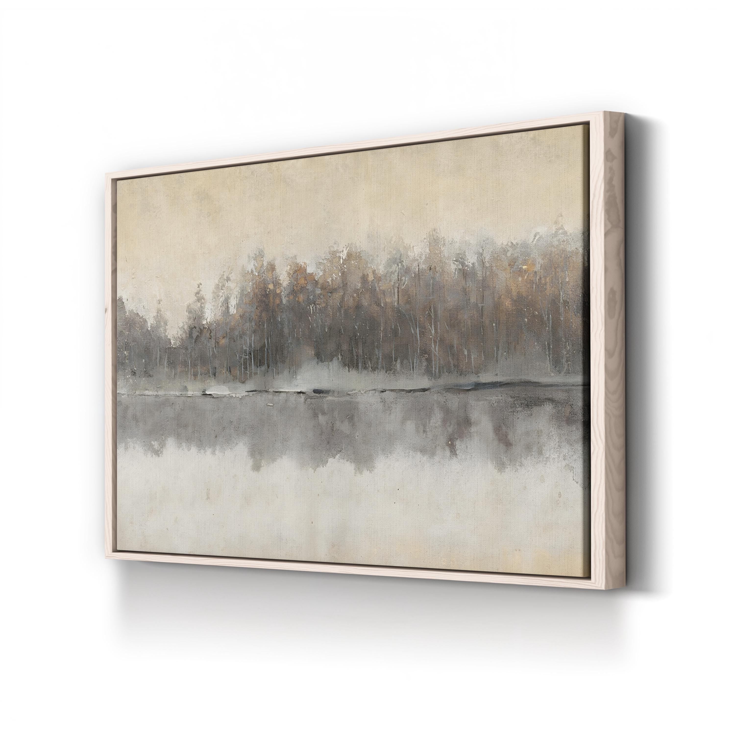 Edgewater II Misty Reflection – Tim O’Toole Wall Art | Contemporary Landscape Canvas Print