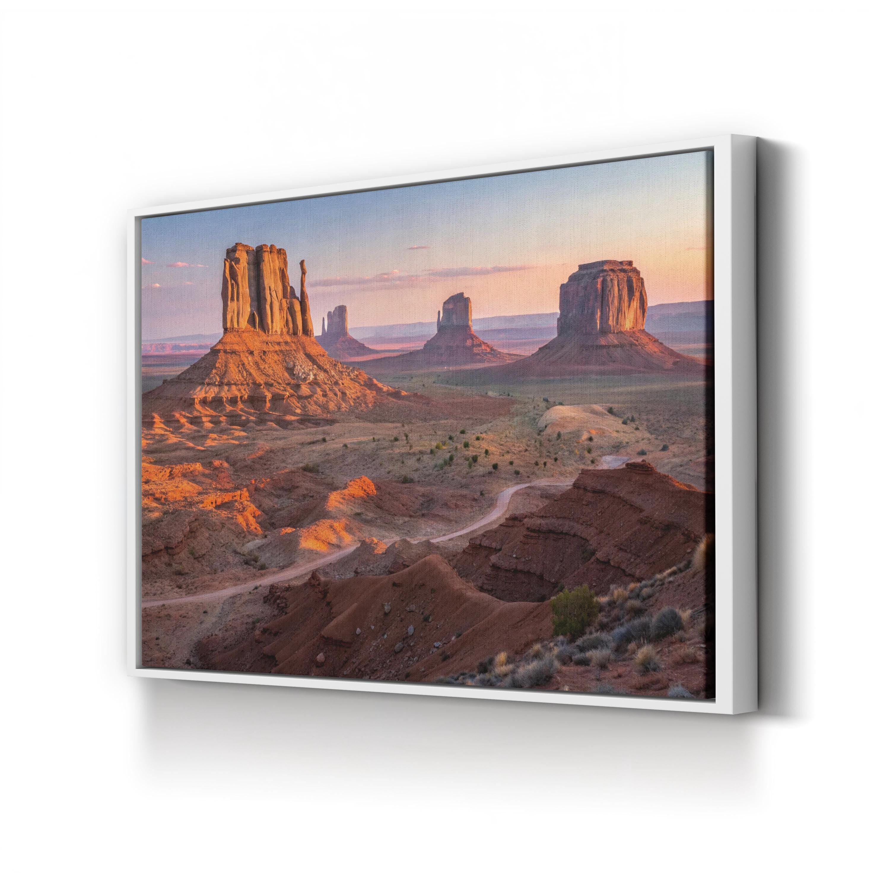 Monument Valley Arizona – Vintage Photography Wall Art | Desert Landscape Canvas Print