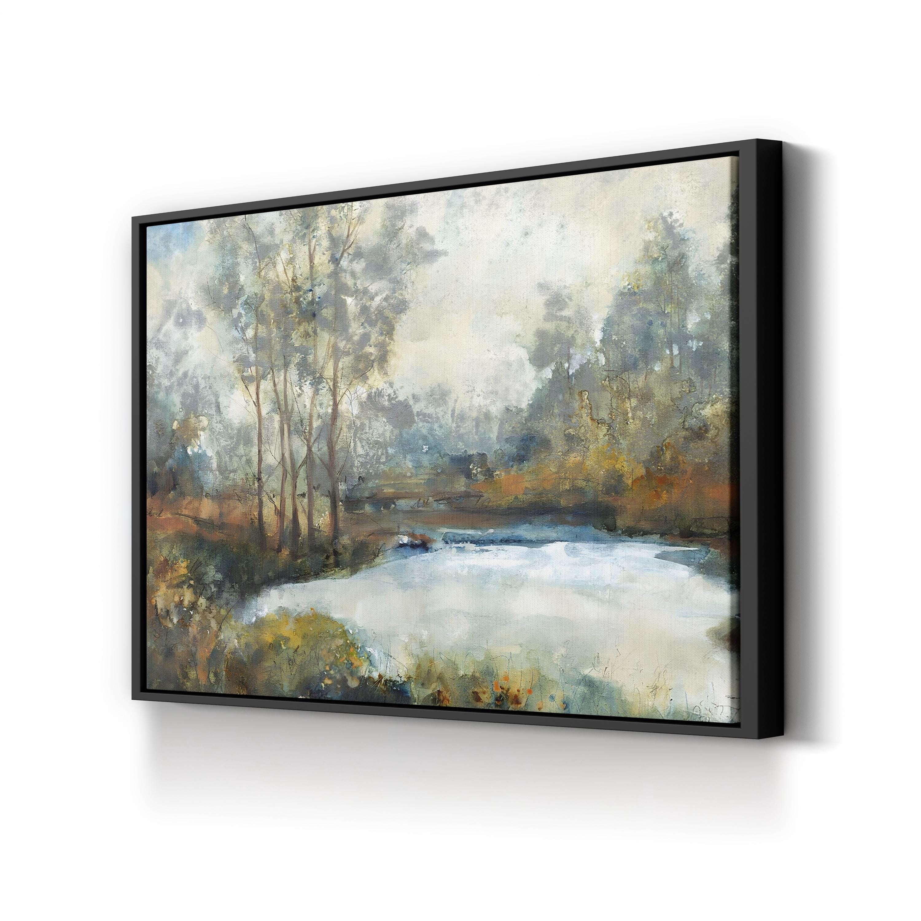 Ethereal Light I Abstract Canvas Art Print – Soft Neutral Modern Wall Decor