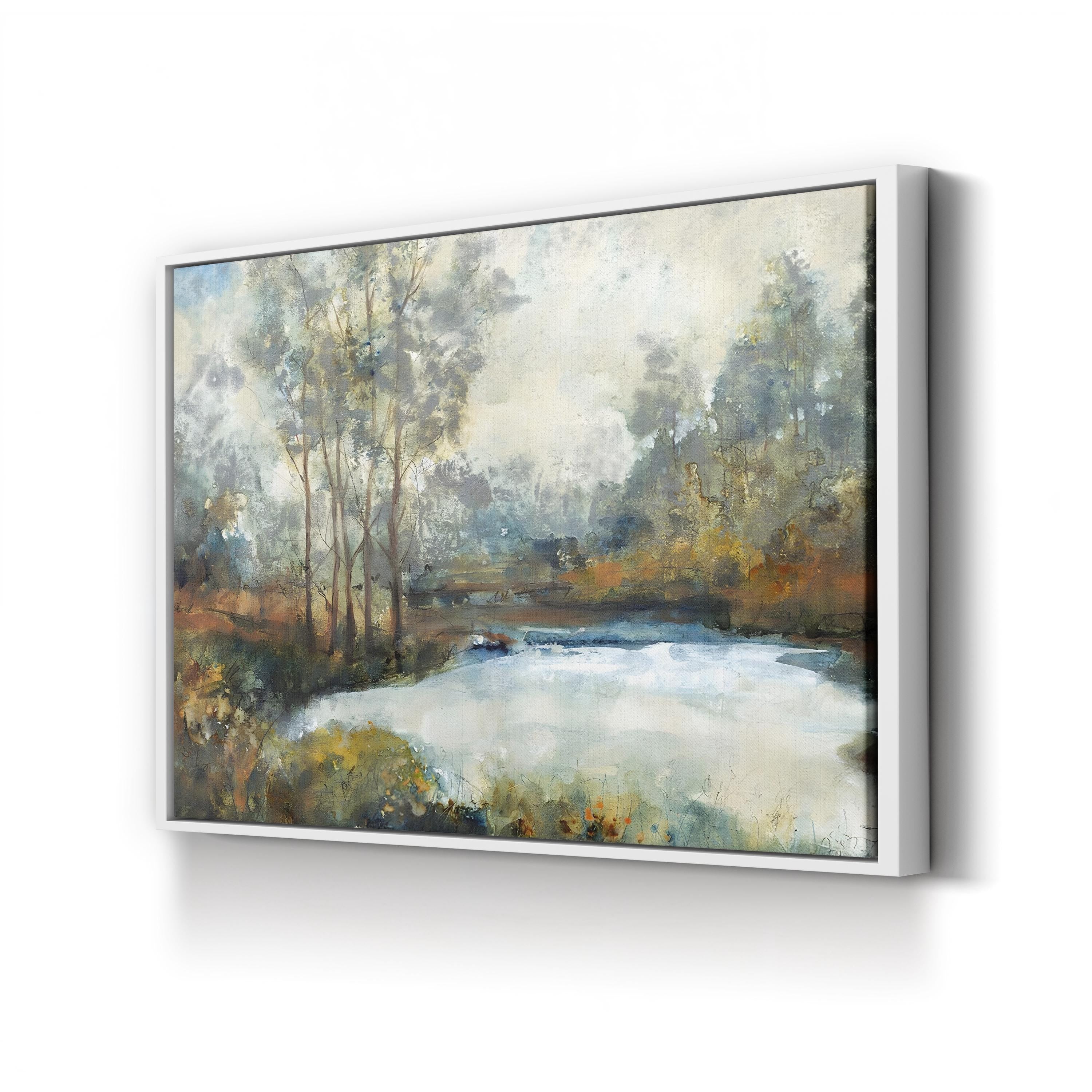 Ethereal Light I Abstract Canvas Art Print – Soft Neutral Modern Wall Decor