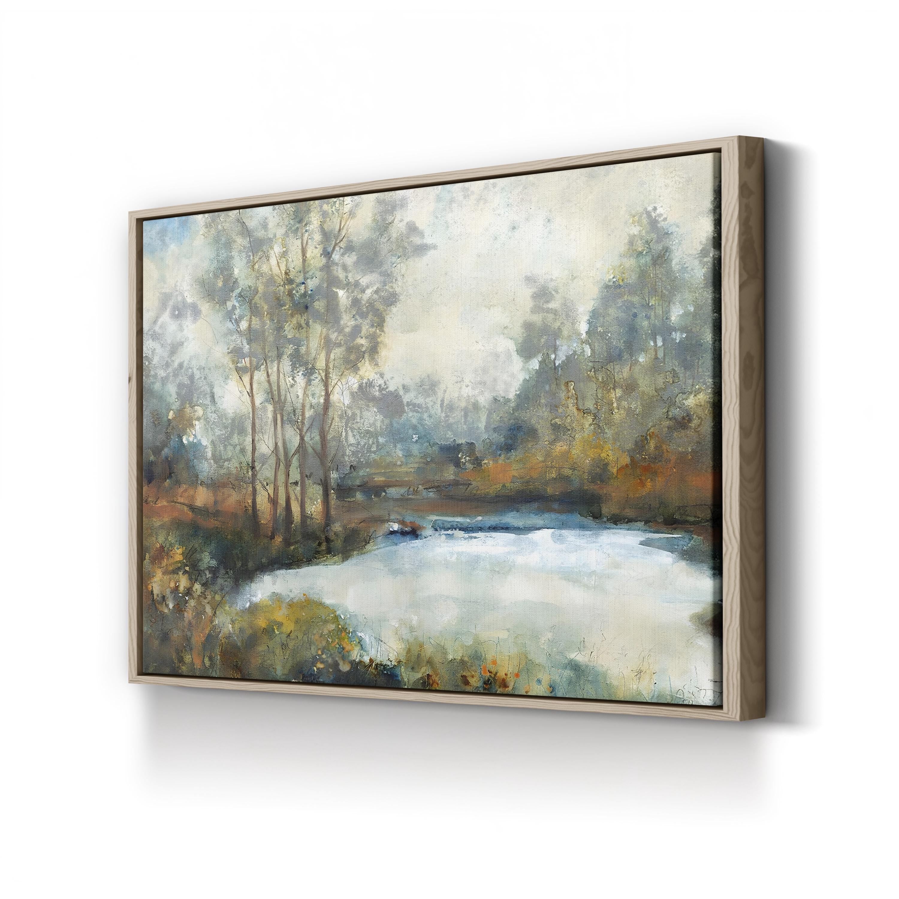 Ethereal Light I Abstract Canvas Art Print – Soft Neutral Modern Wall Decor