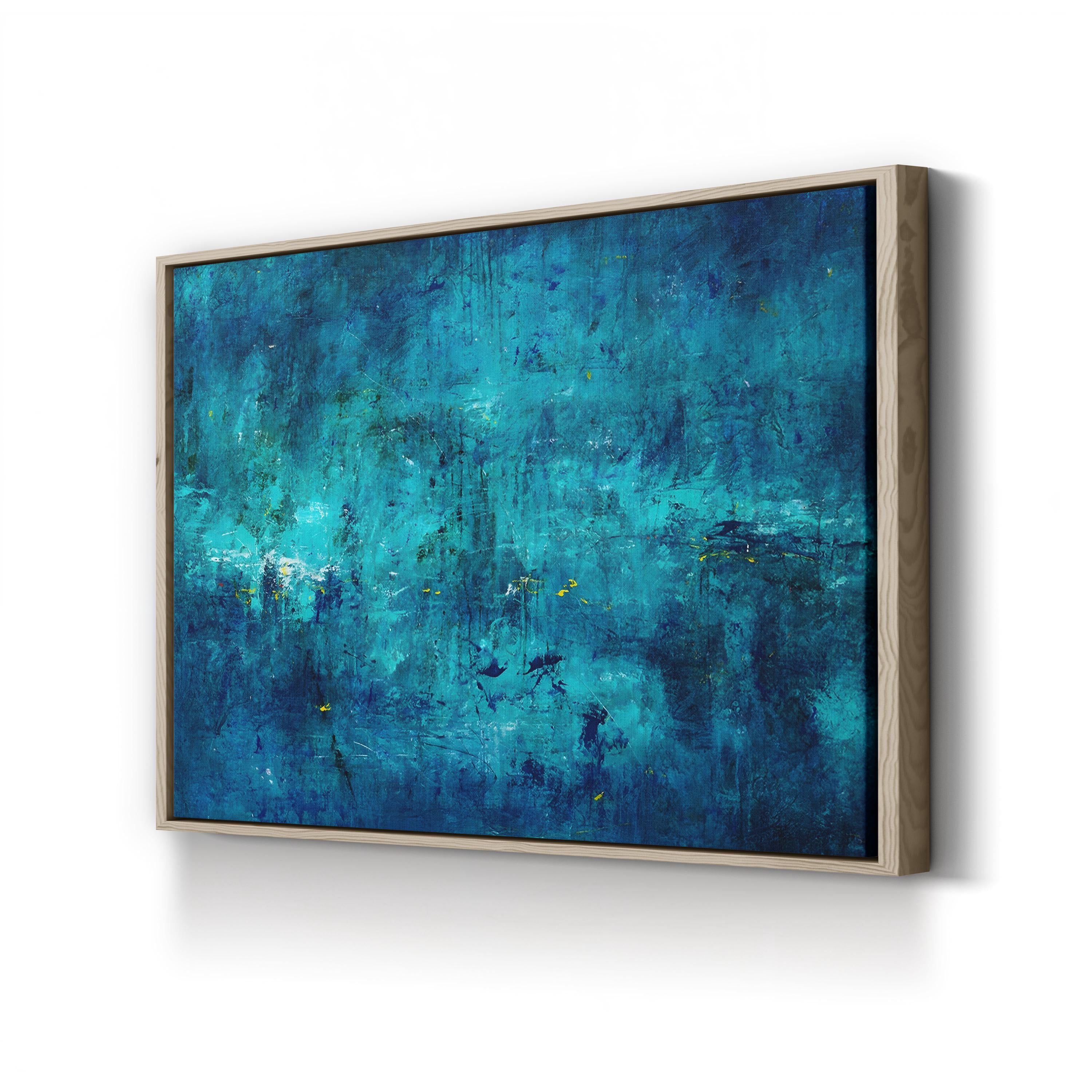 Cool-Toned Fountain of Youth Wall Art by Joshua Schicker