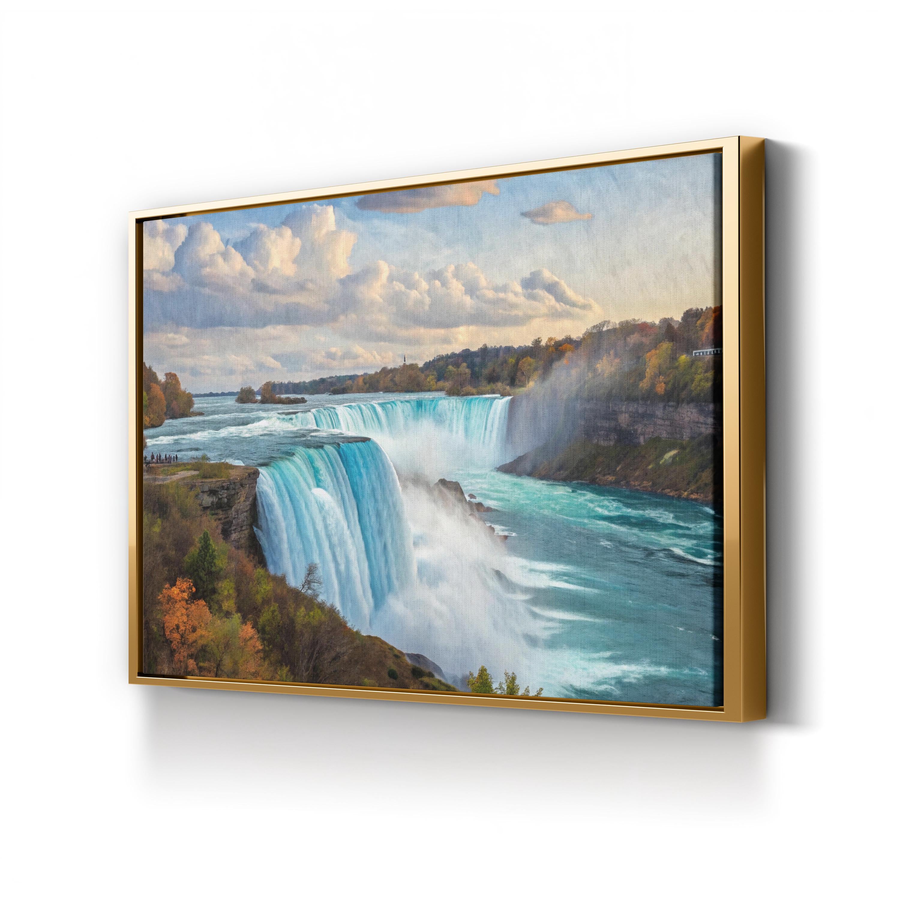 Niagara Falls Canvas Print – Majestic Waterfall Landscape