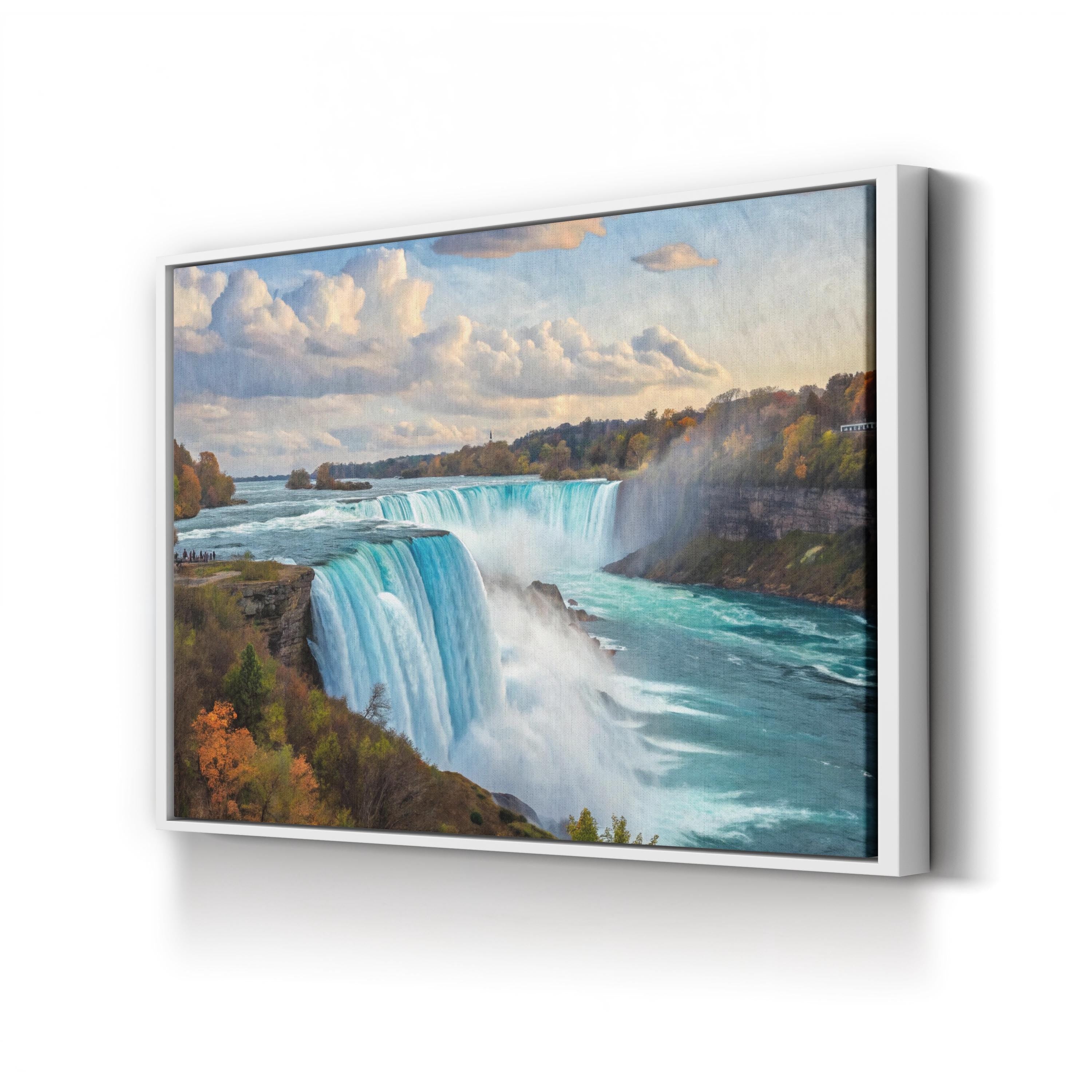 Niagara Falls Canvas Print – Majestic Waterfall Landscape