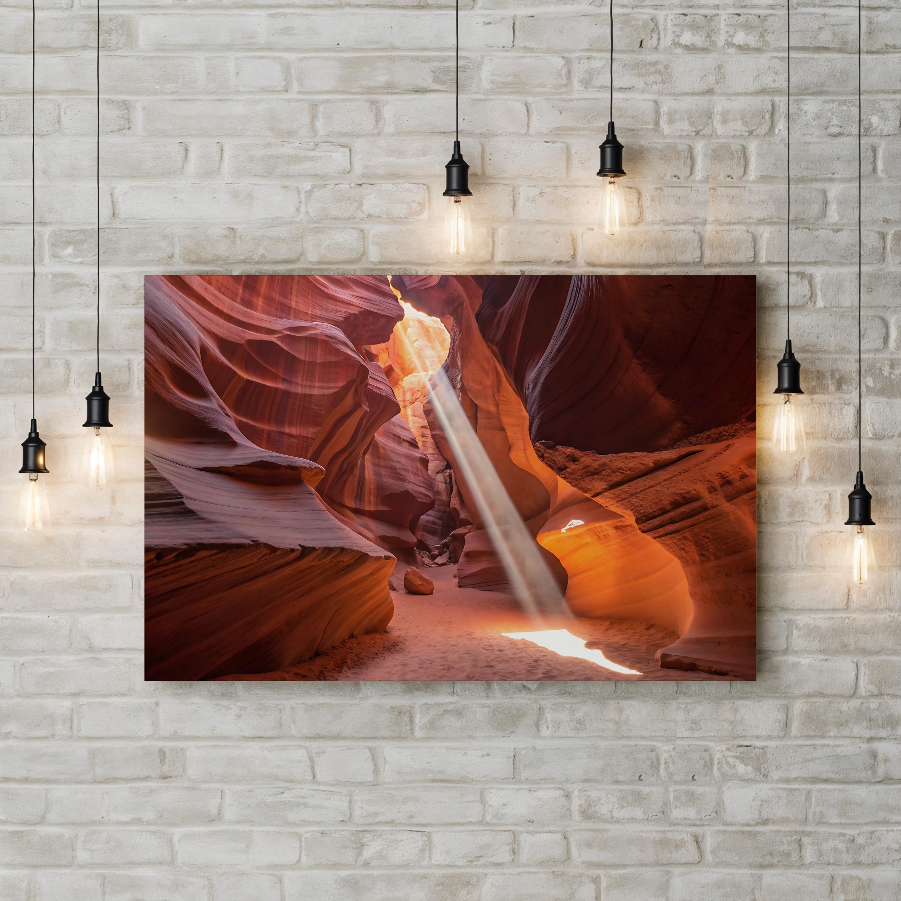 Abstract Geometric Terracotta Forms – Period Illustration Wall Art | Modern Bold Canvas Print