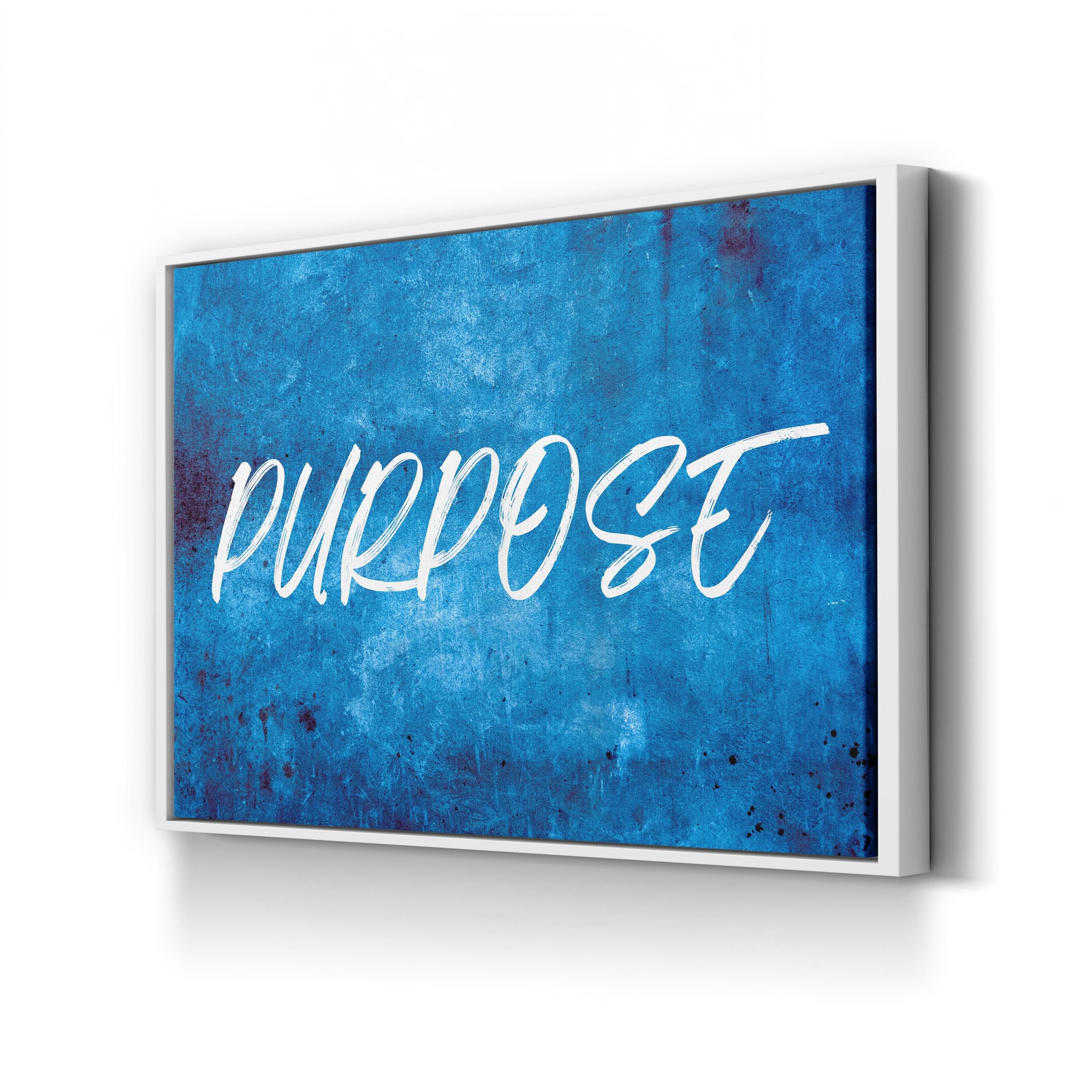 Purpose Quote Motivational Typography Wall Art