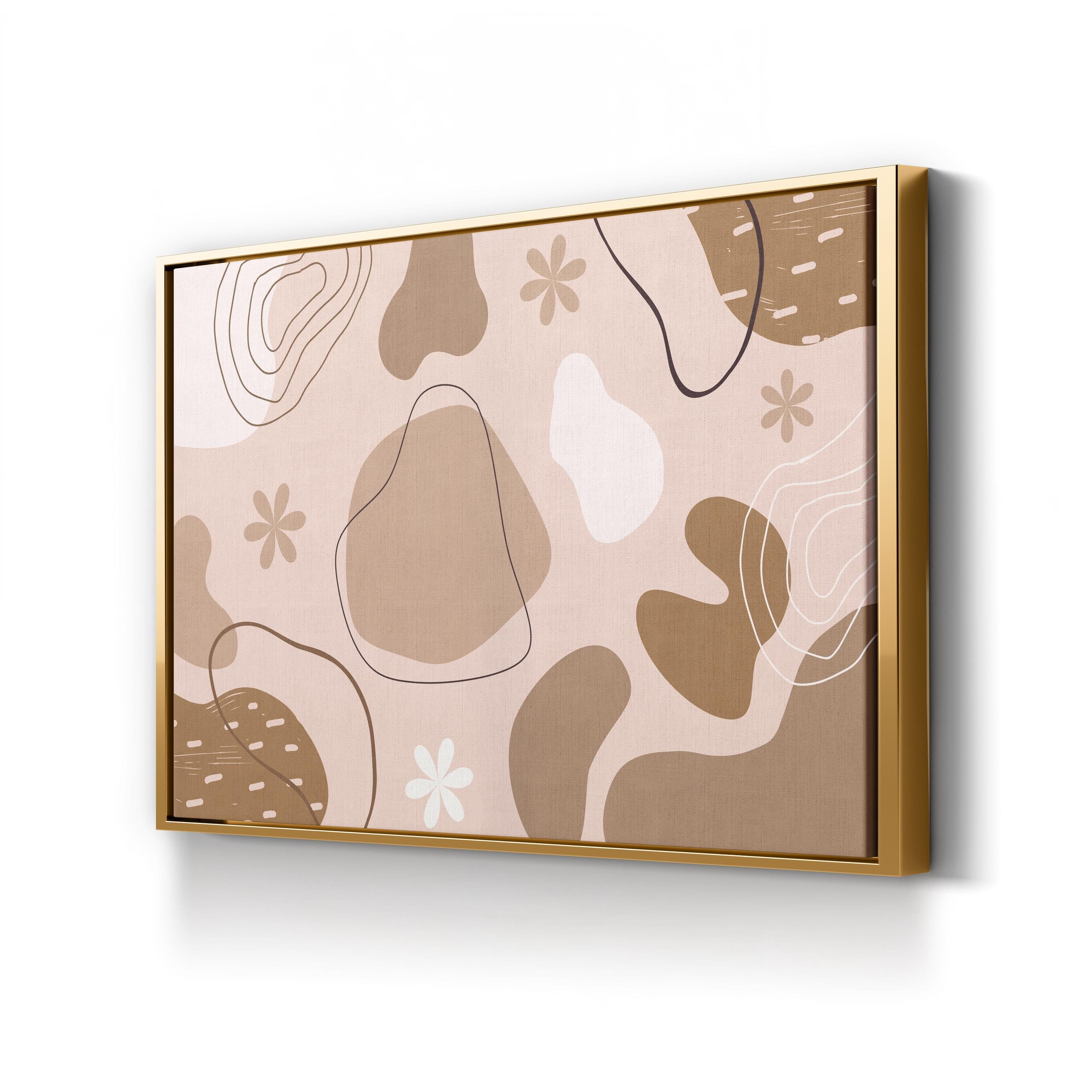 Mojave Desert Boho – Period Illustration Wall Art | Earthy Landscape Canvas Print