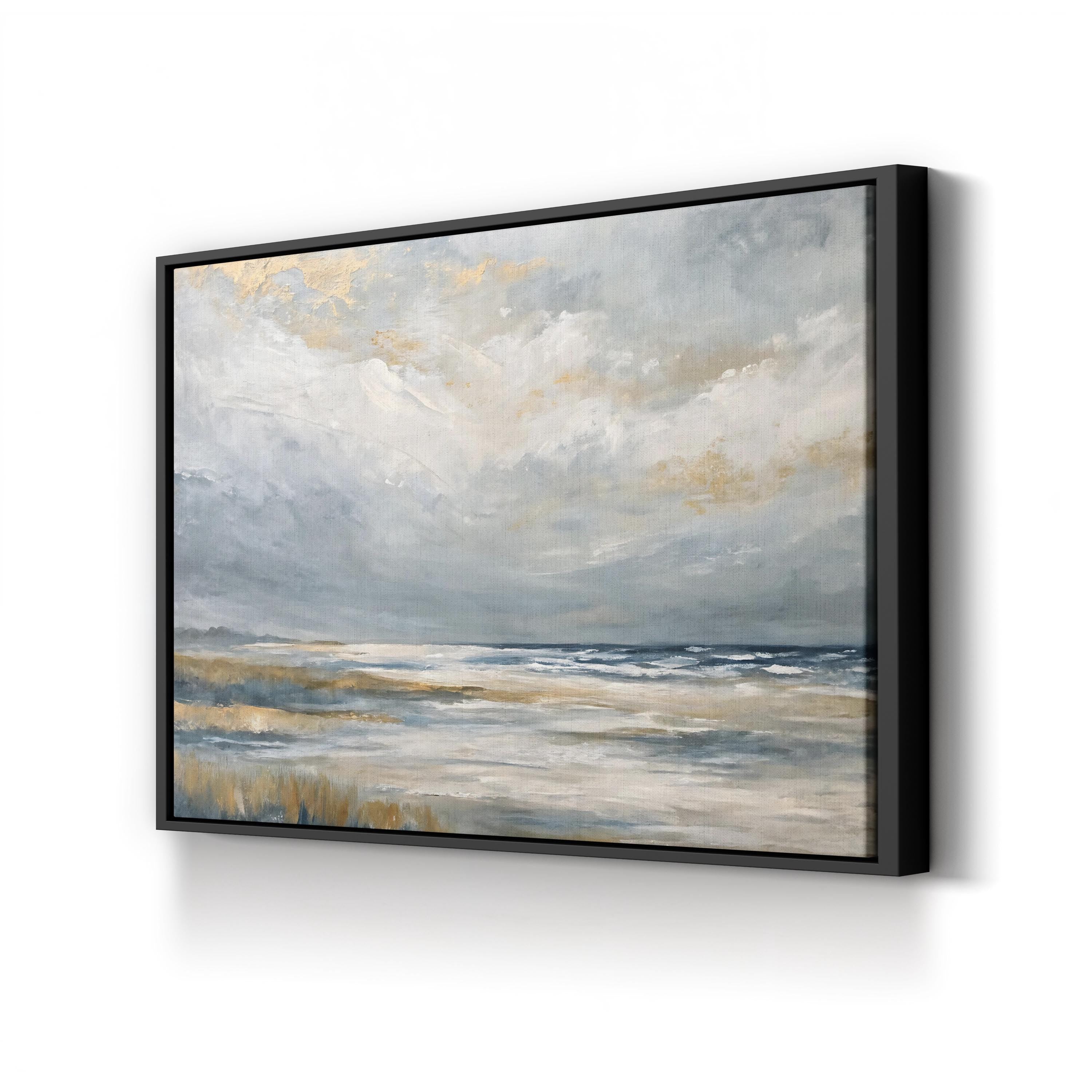 Distant Land II Wall Art by Wexford Home: Contemporary Coastal Seascape