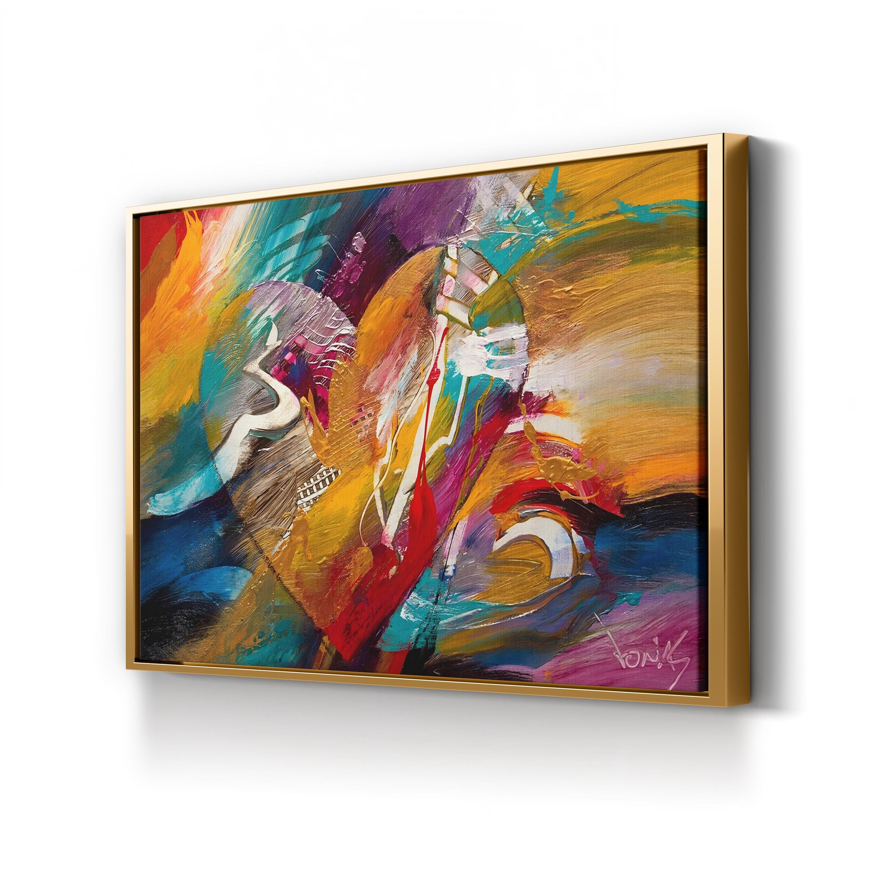 Heart Composition Free To Be Wall Art by Jonas Gerard