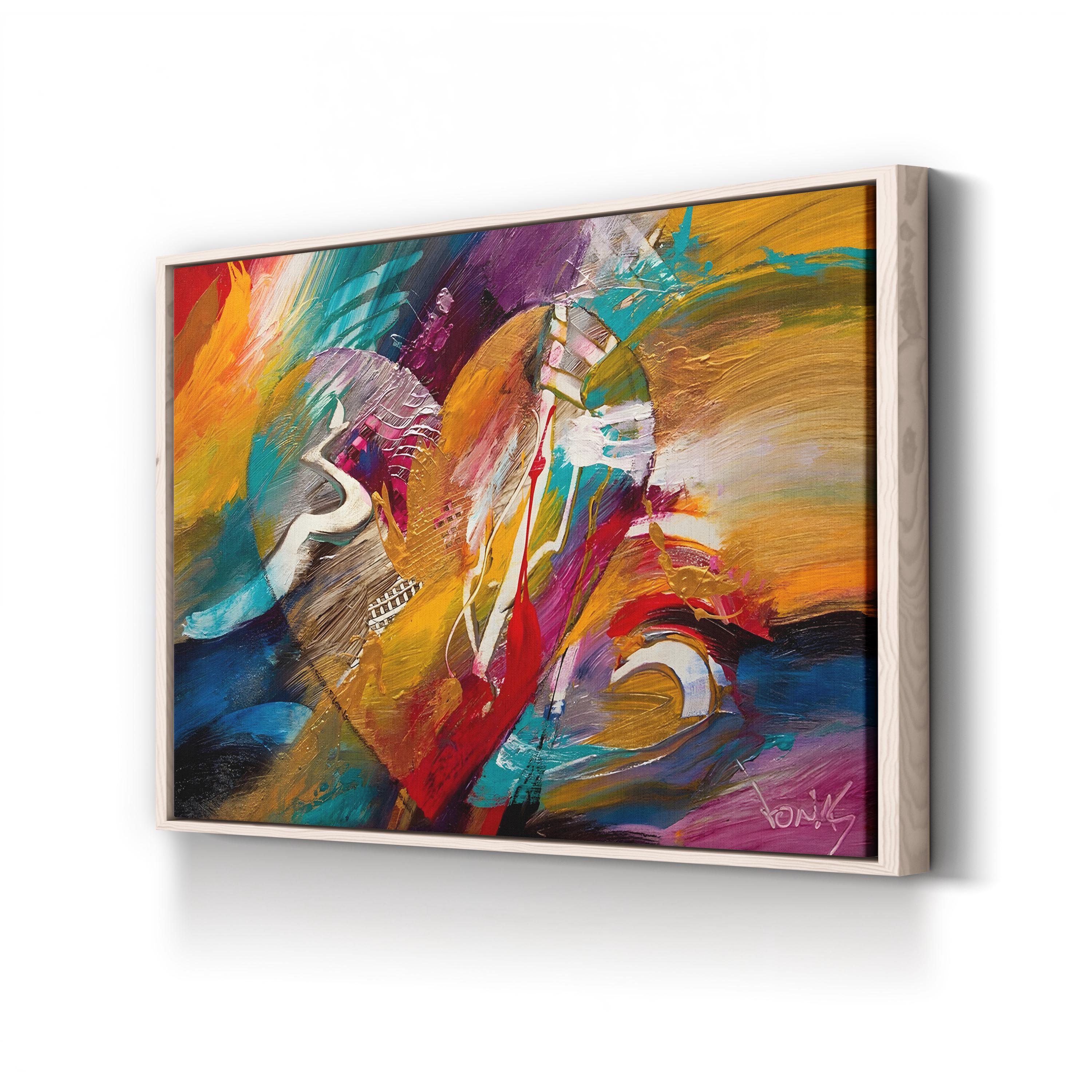 Heart Composition Free To Be Wall Art by Jonas Gerard