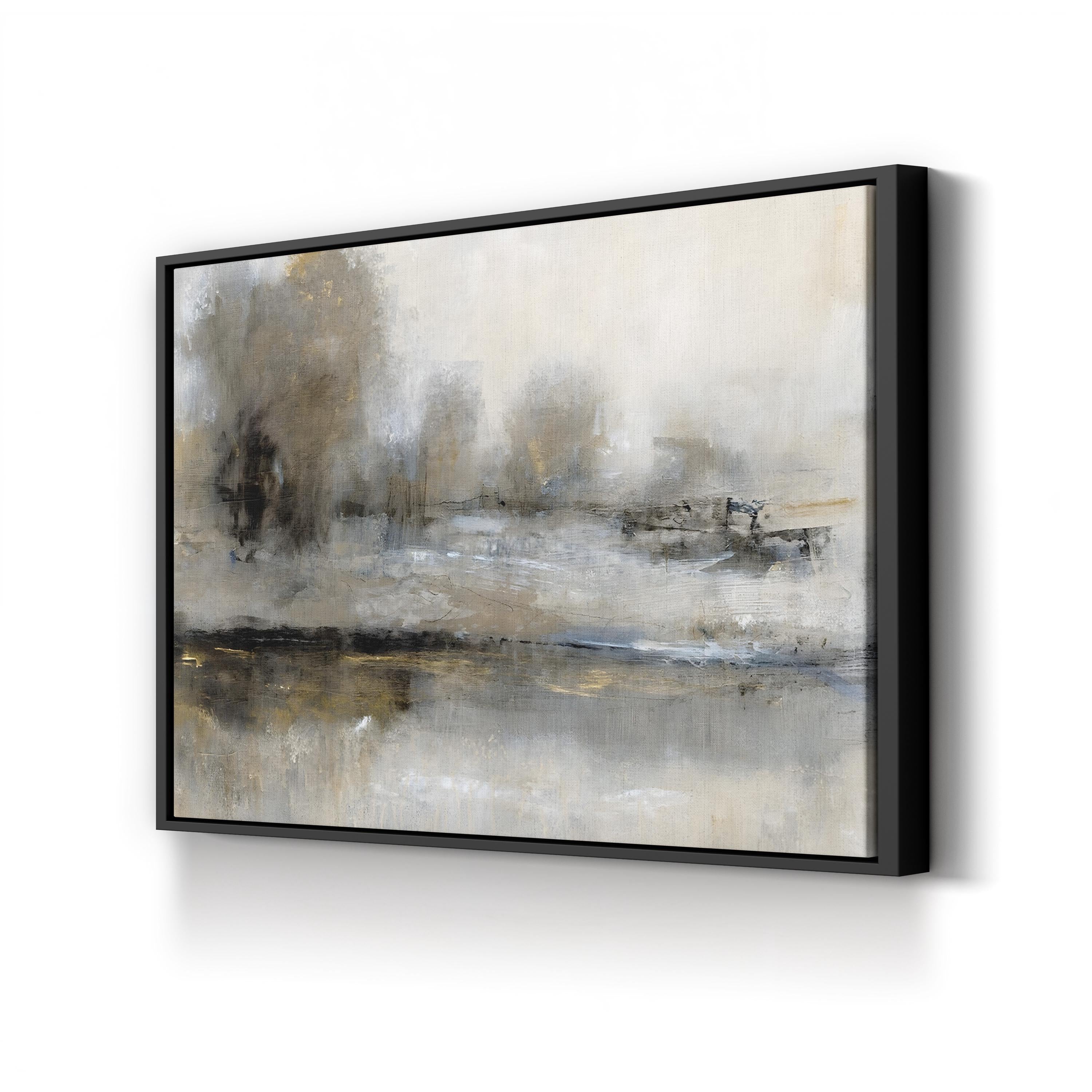 Gilt Landscape II Canvas Art Print by Tim O’Toole | Abstract Nature Wall Art with Gold Accents