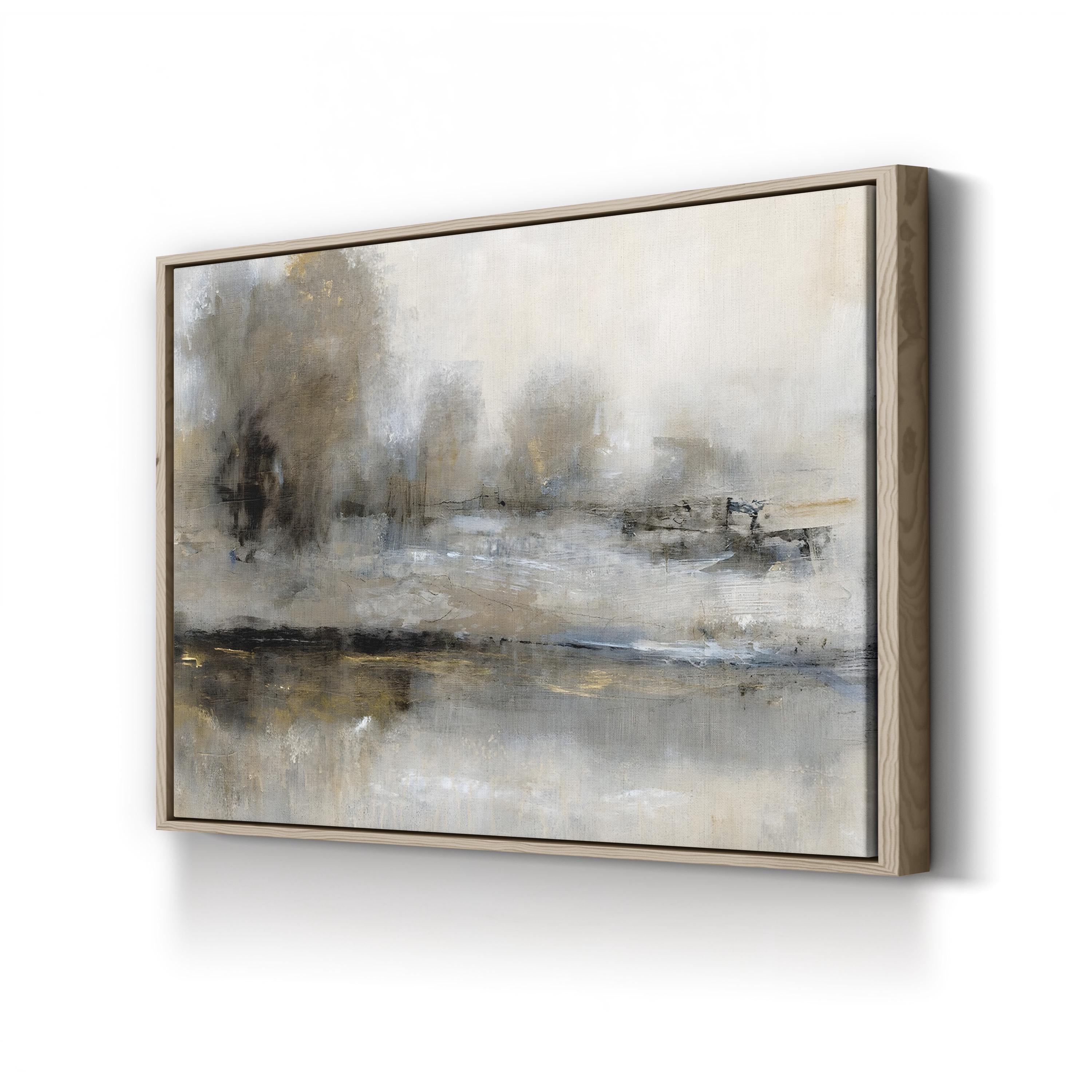 Gilt Landscape II Canvas Art Print by Tim O’Toole | Abstract Nature Wall Art with Gold Accents