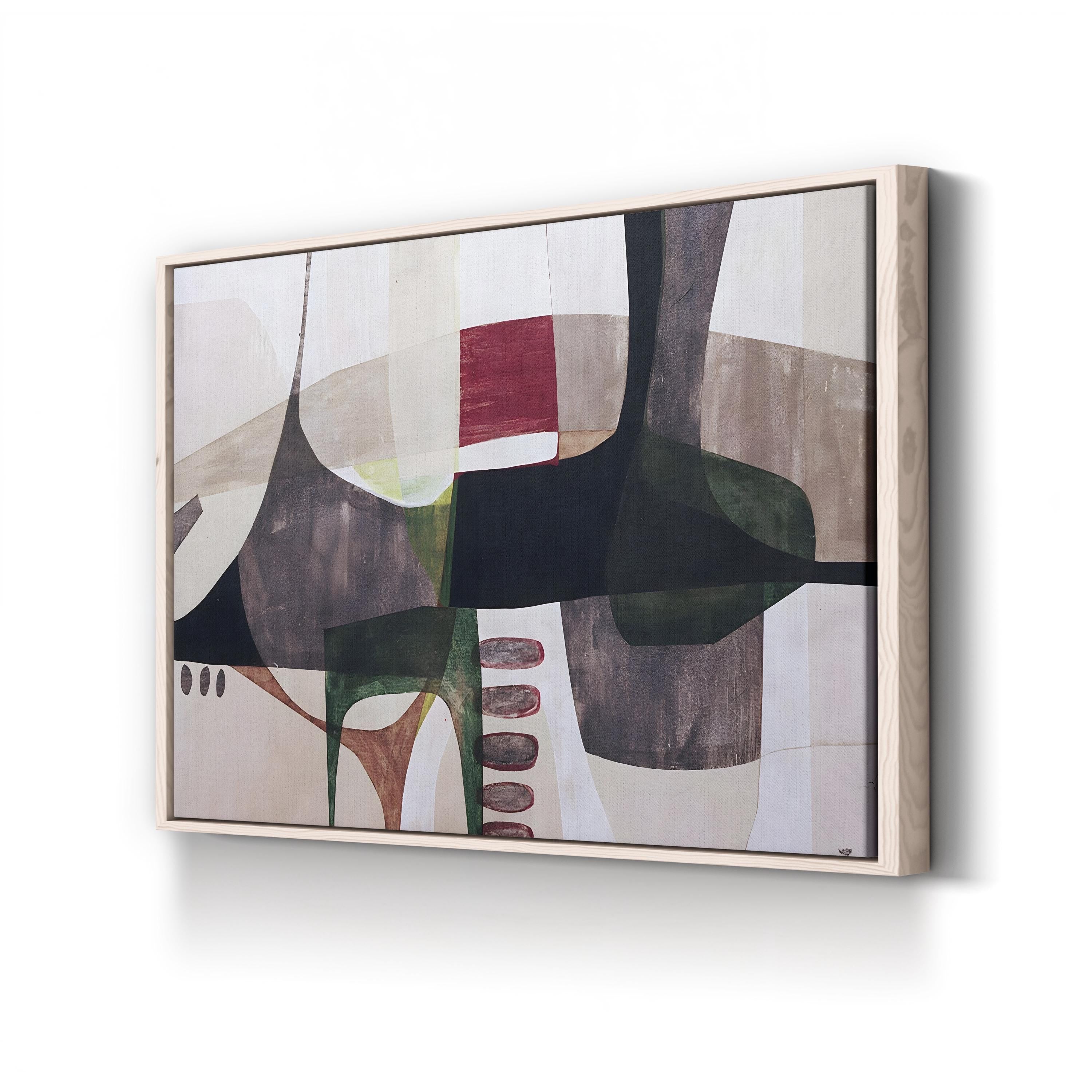 Godzilla Wall Art | Contemporary Abstract Action-Inspired Canvas by Tony Wire