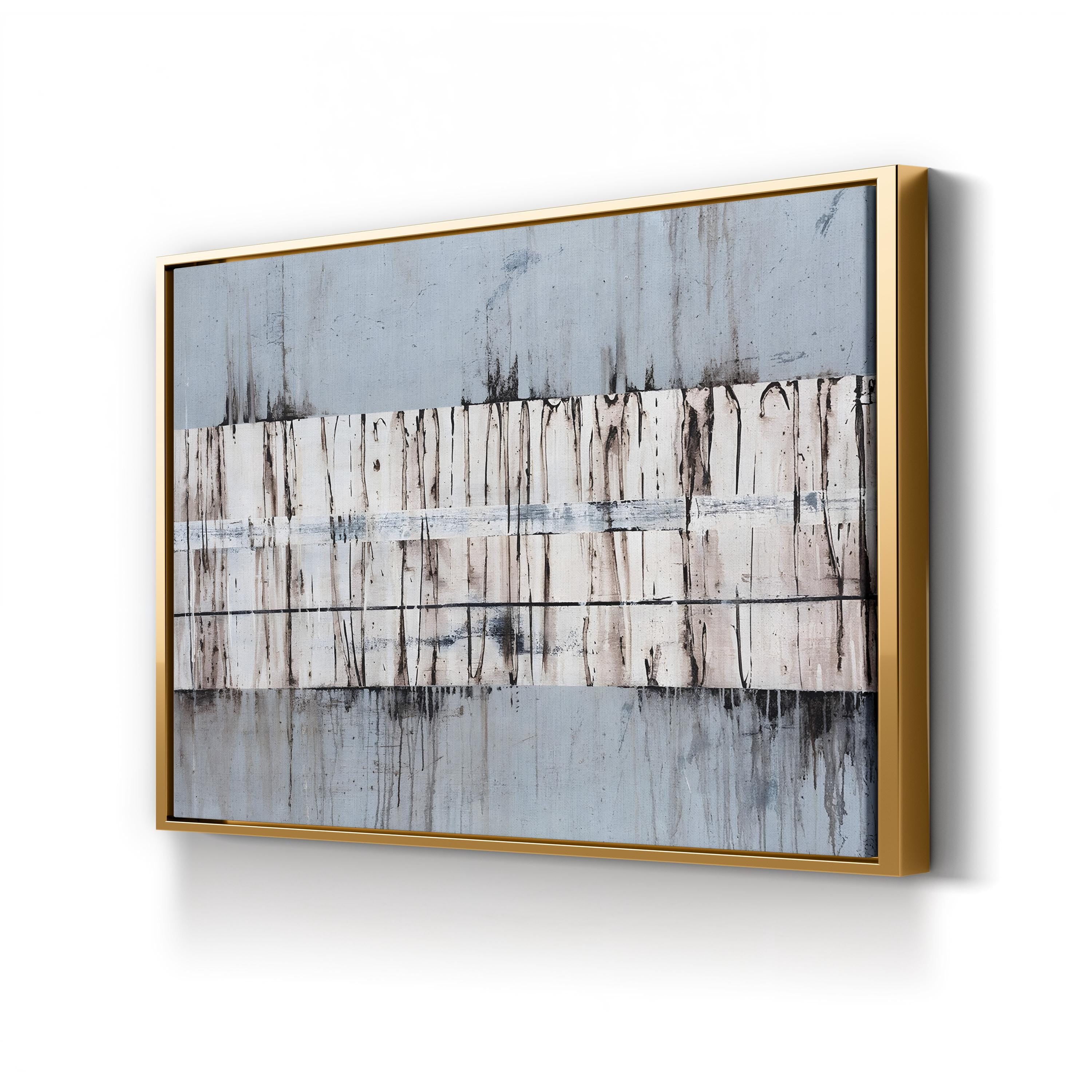 Granite Canvas Art by Sydney Edmunds – Framed Abstract Stone Texture Wall Art