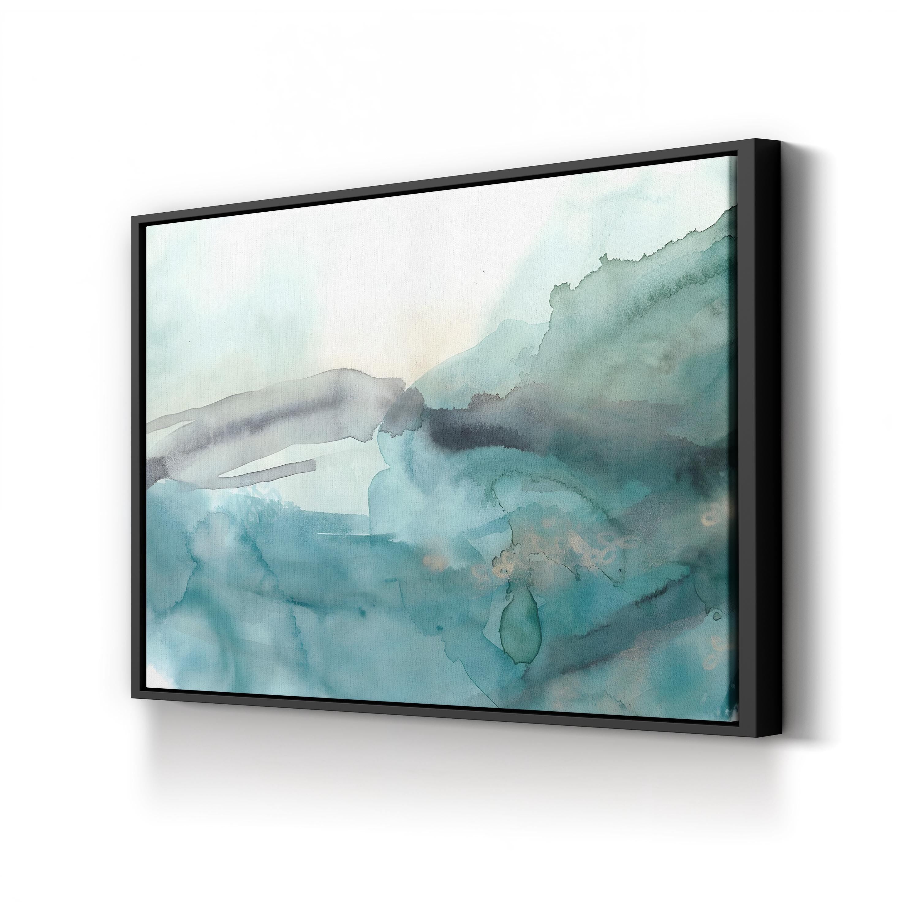 Hydro V Wall Art by June Erica Vess – Contemporary Abstract Watercolor Painting Print