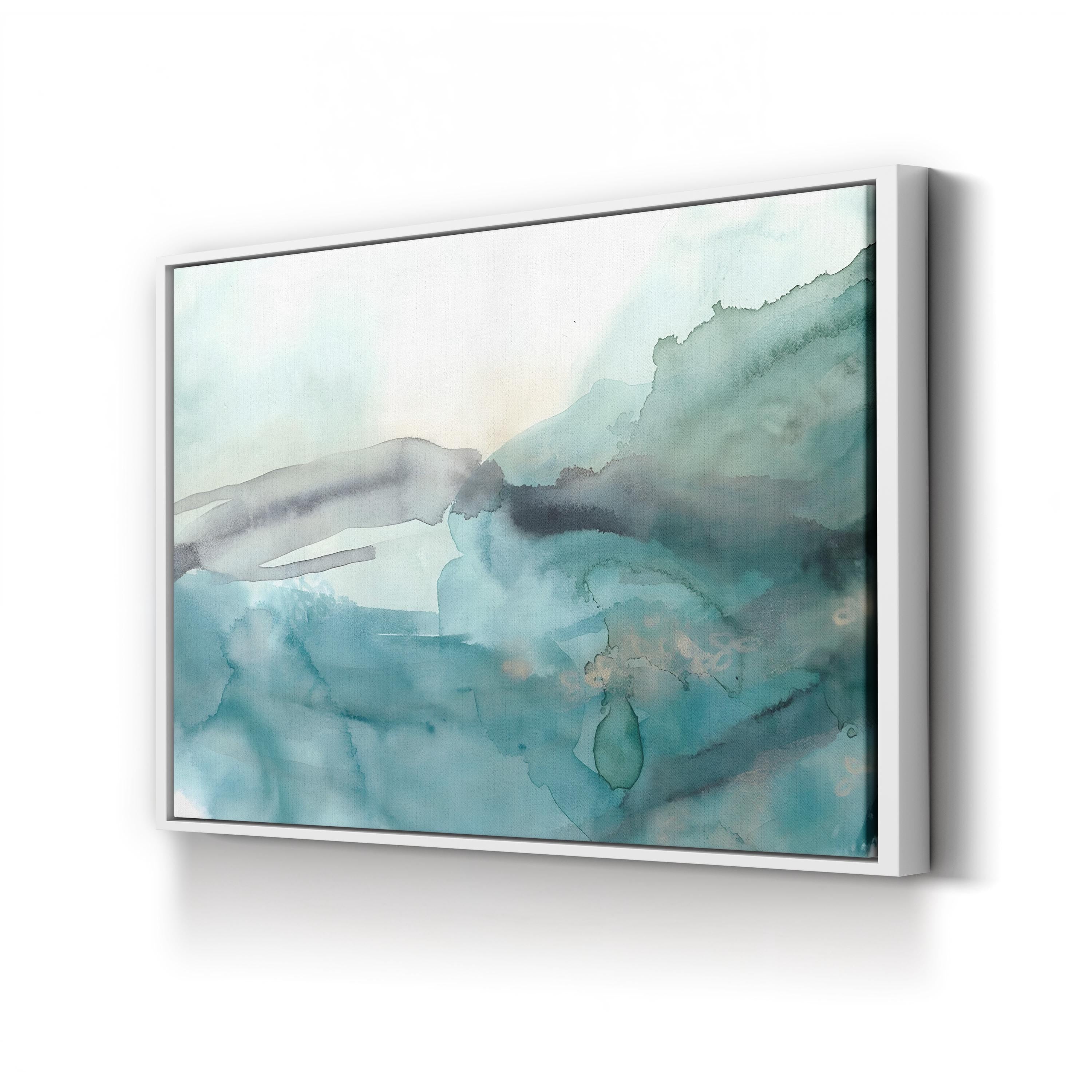 Hydro V Wall Art by June Erica Vess – Contemporary Abstract Watercolor Painting Print