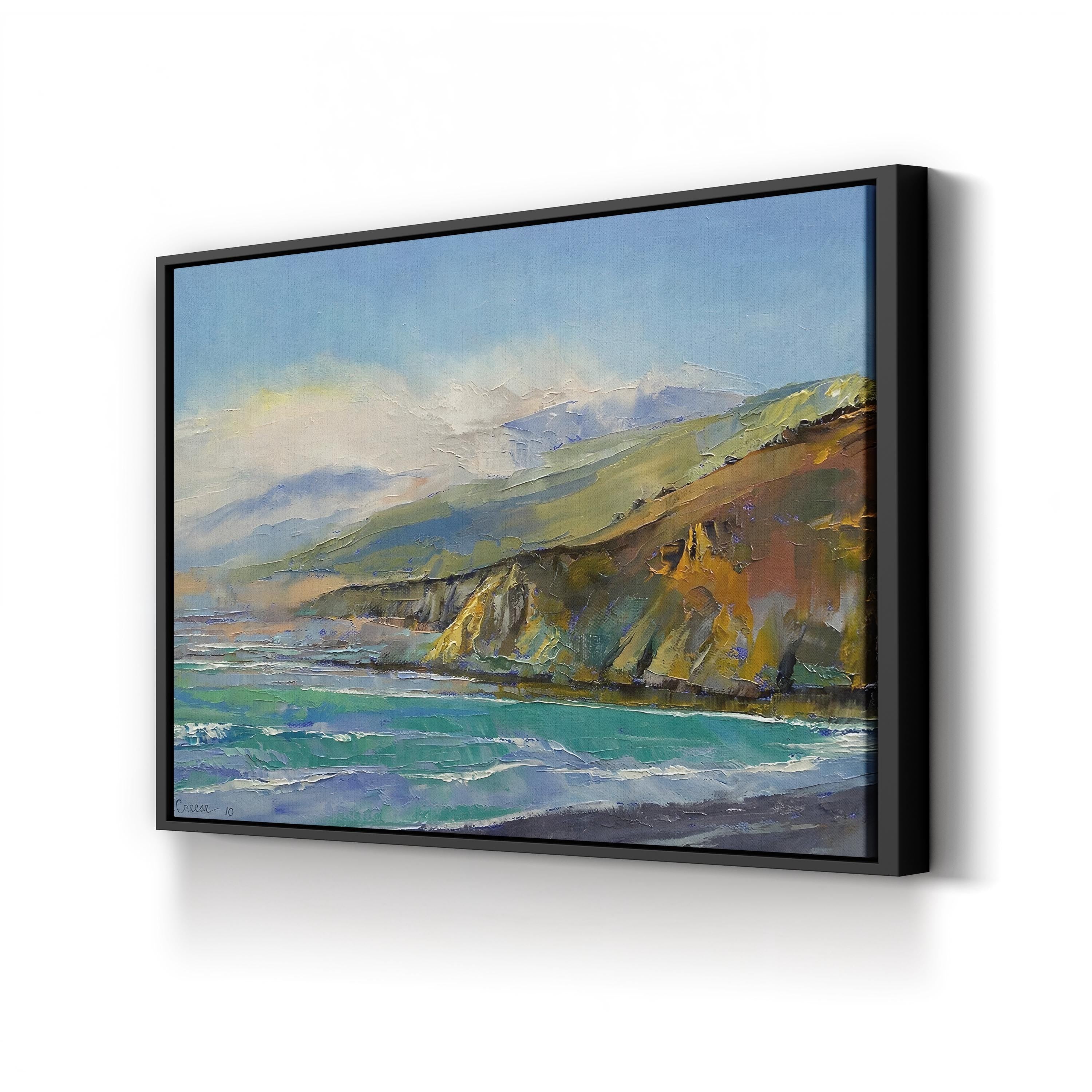 Jade Cove | Coastal Ocean Landscape Wall Art by Michael Creese