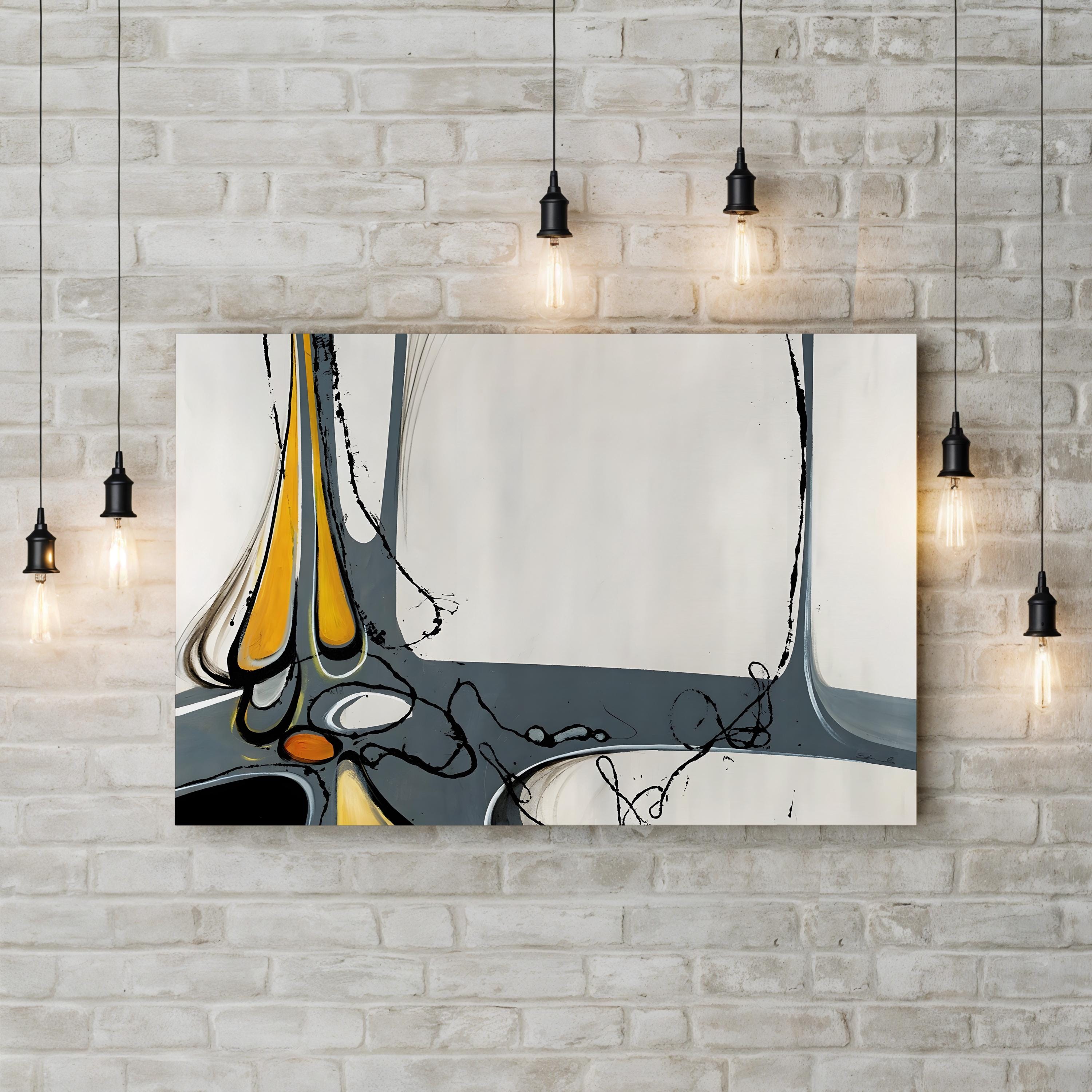 Jute by Sydney Edmunds | Contemporary Earth-Toned Abstract Wall Art