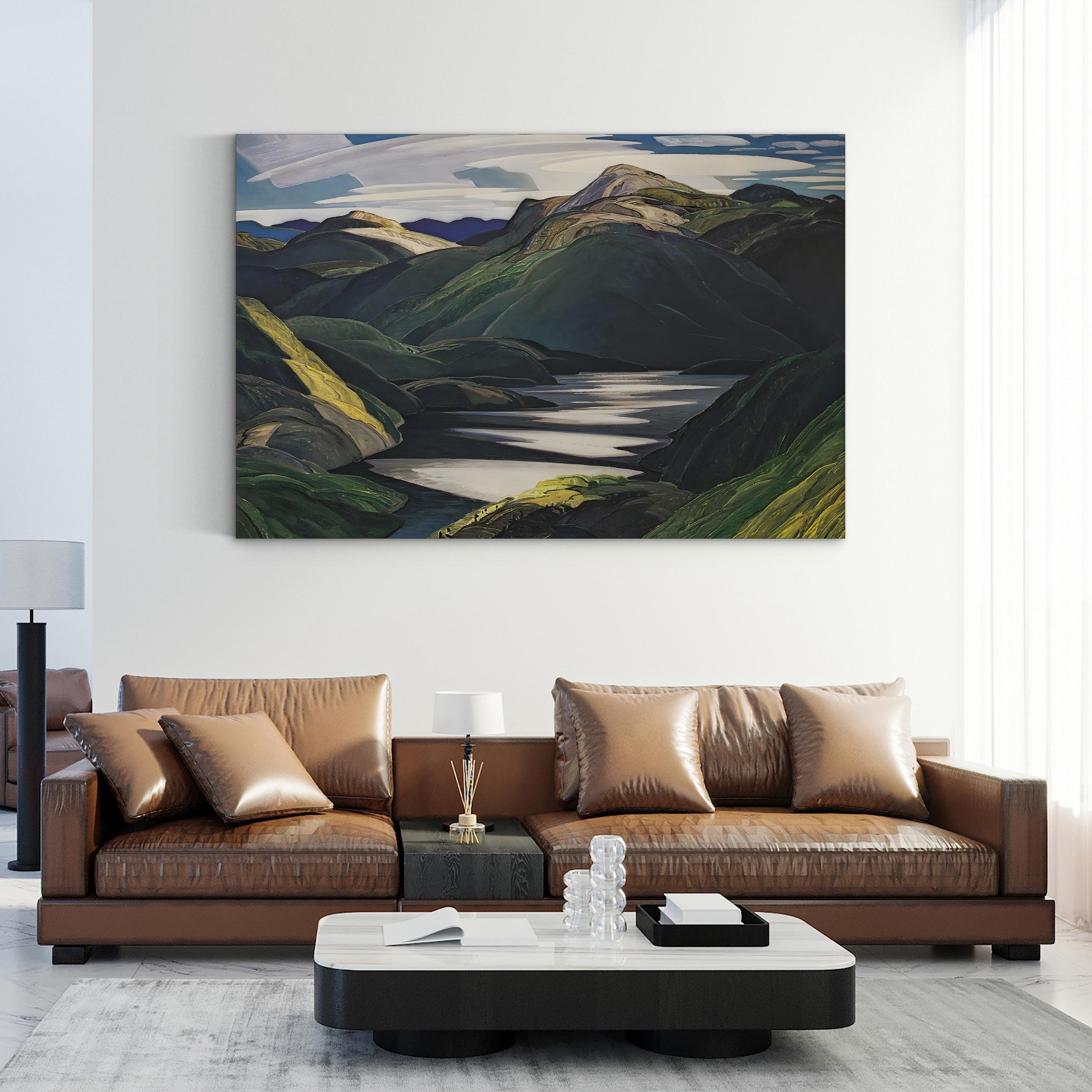 Light And Shadow Wall Art by Franklin Carmichael