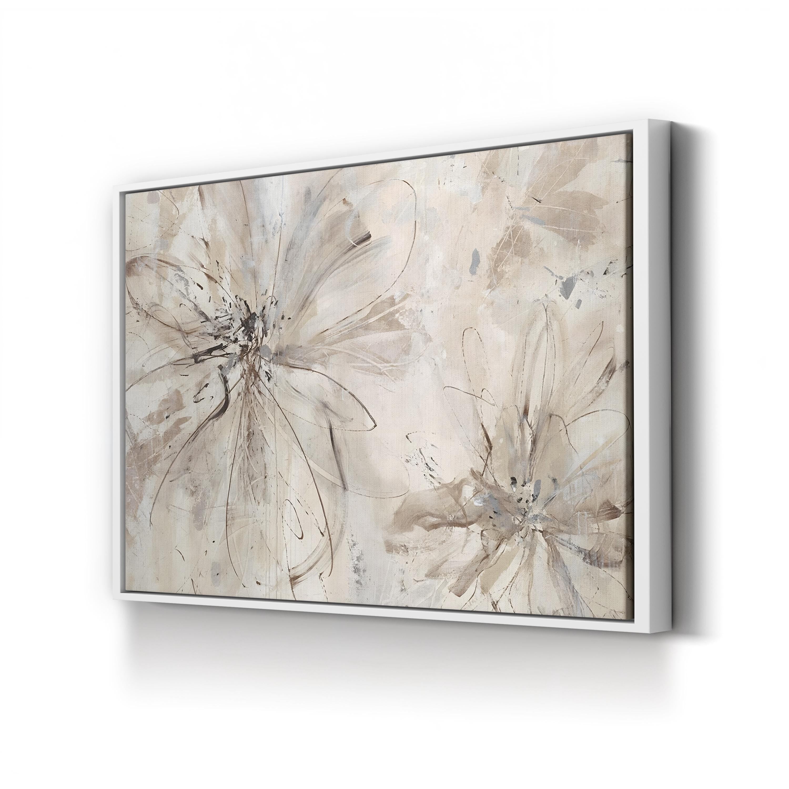 Milk and Honey Floral Wall Art by Sydney Edmunds