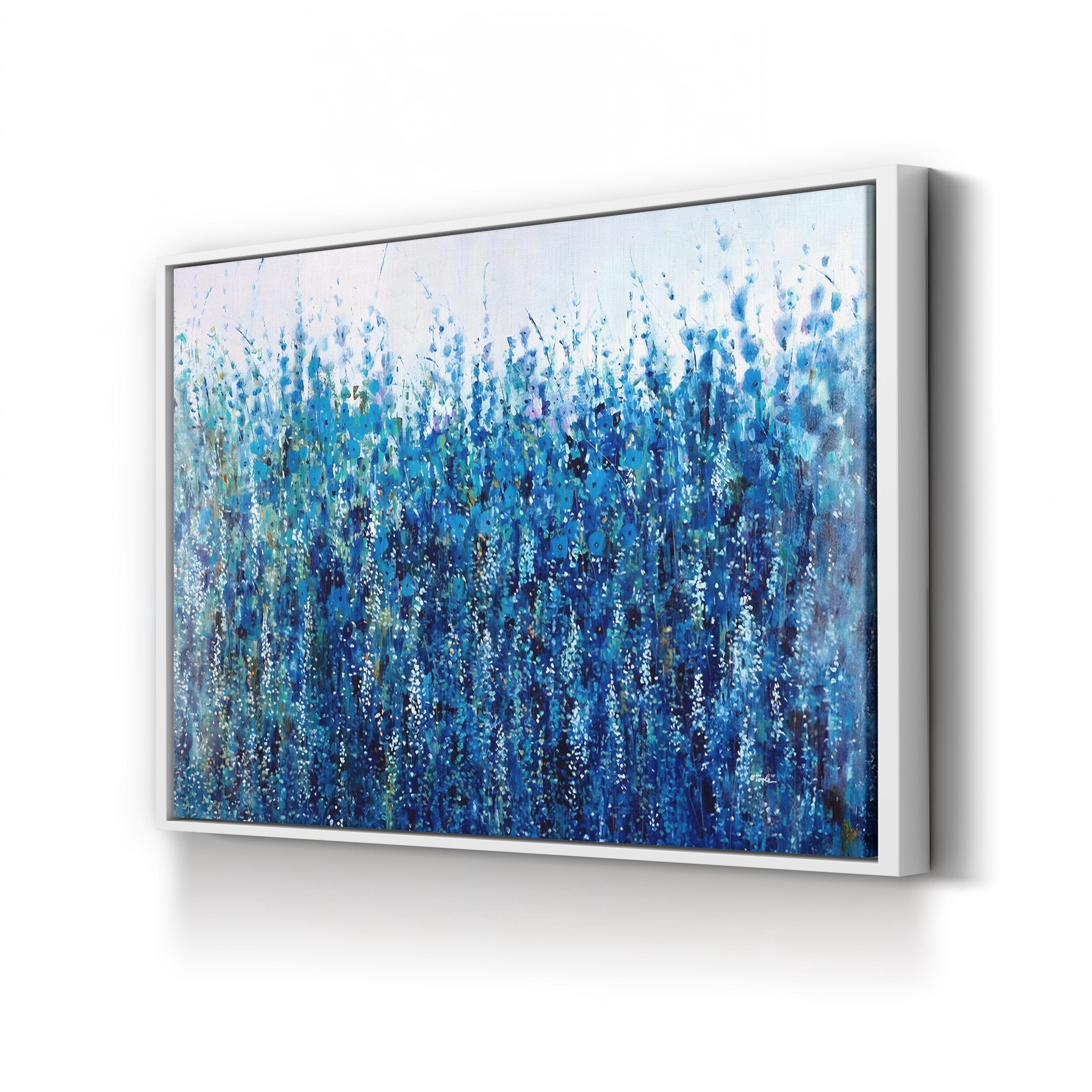 Mix of Blue Wildflowers Wall Art by Tim O’Toole