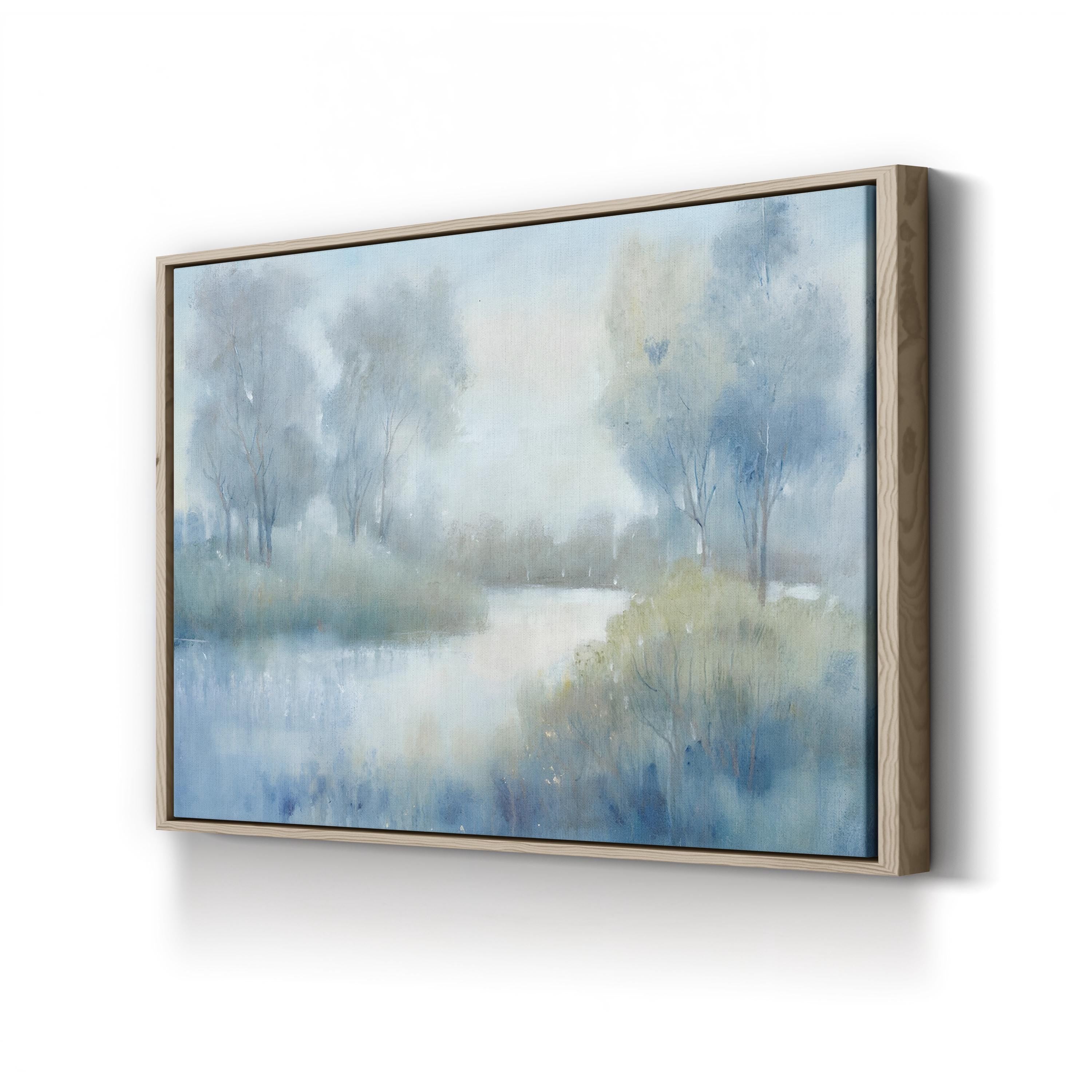 Morning at the Pond II Wall Art – Serene Landscape Canvas by Tim O’Toole
