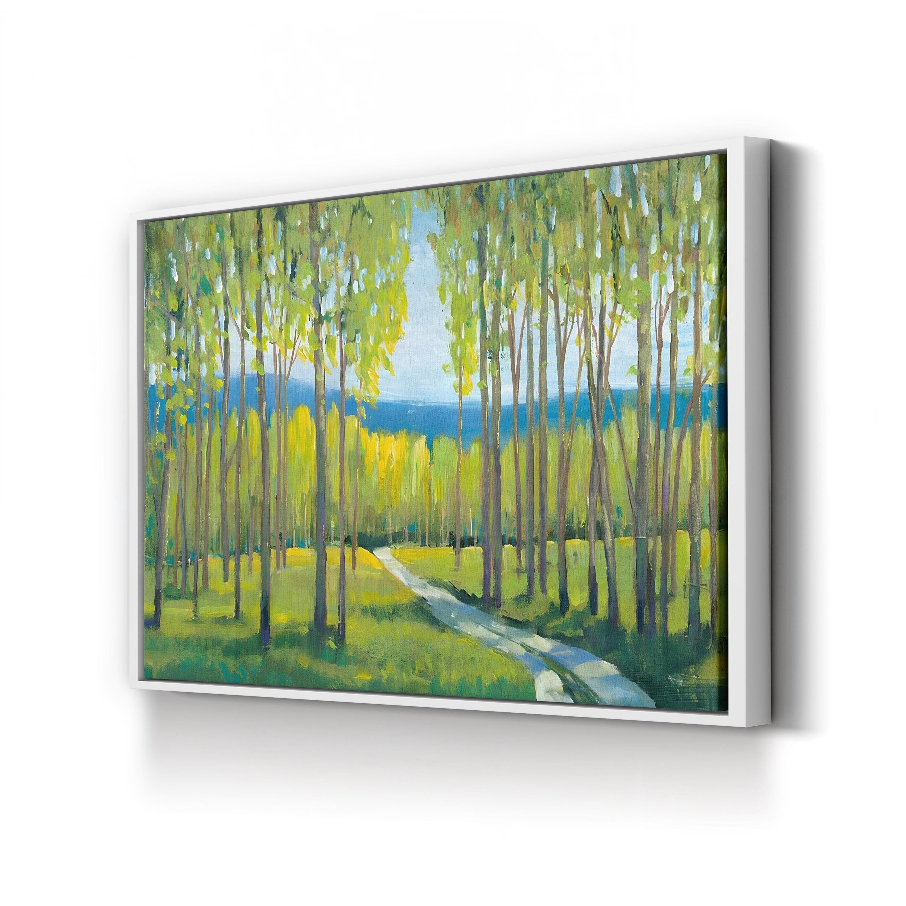 Morning Stroll I Woodland Path – Tim O’Toole Wall Art | Contemporary Landscape Canvas Print