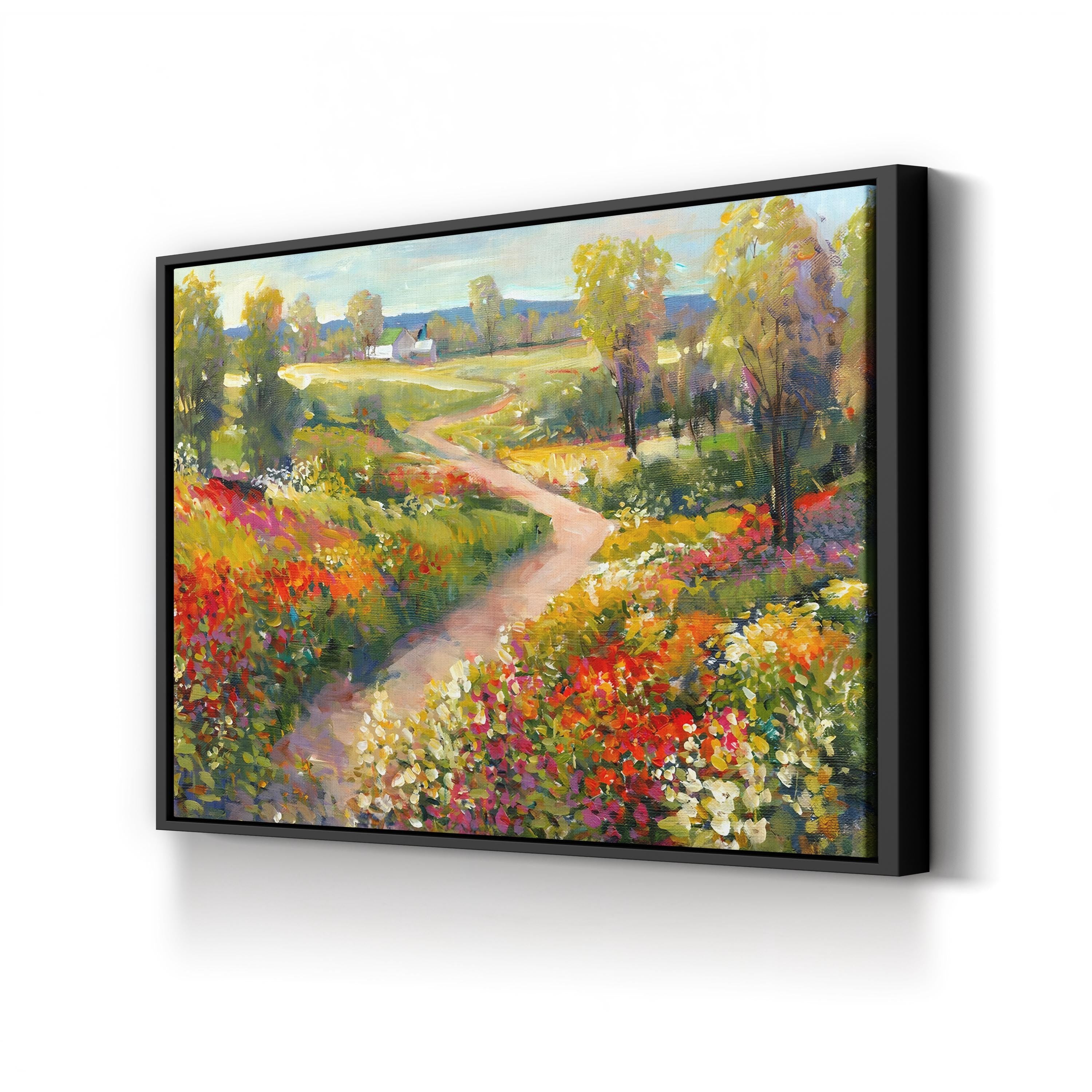 Morning Walk II Garden Path – Tim O’Toole Wall Art | Contemporary Landscape Canvas Print