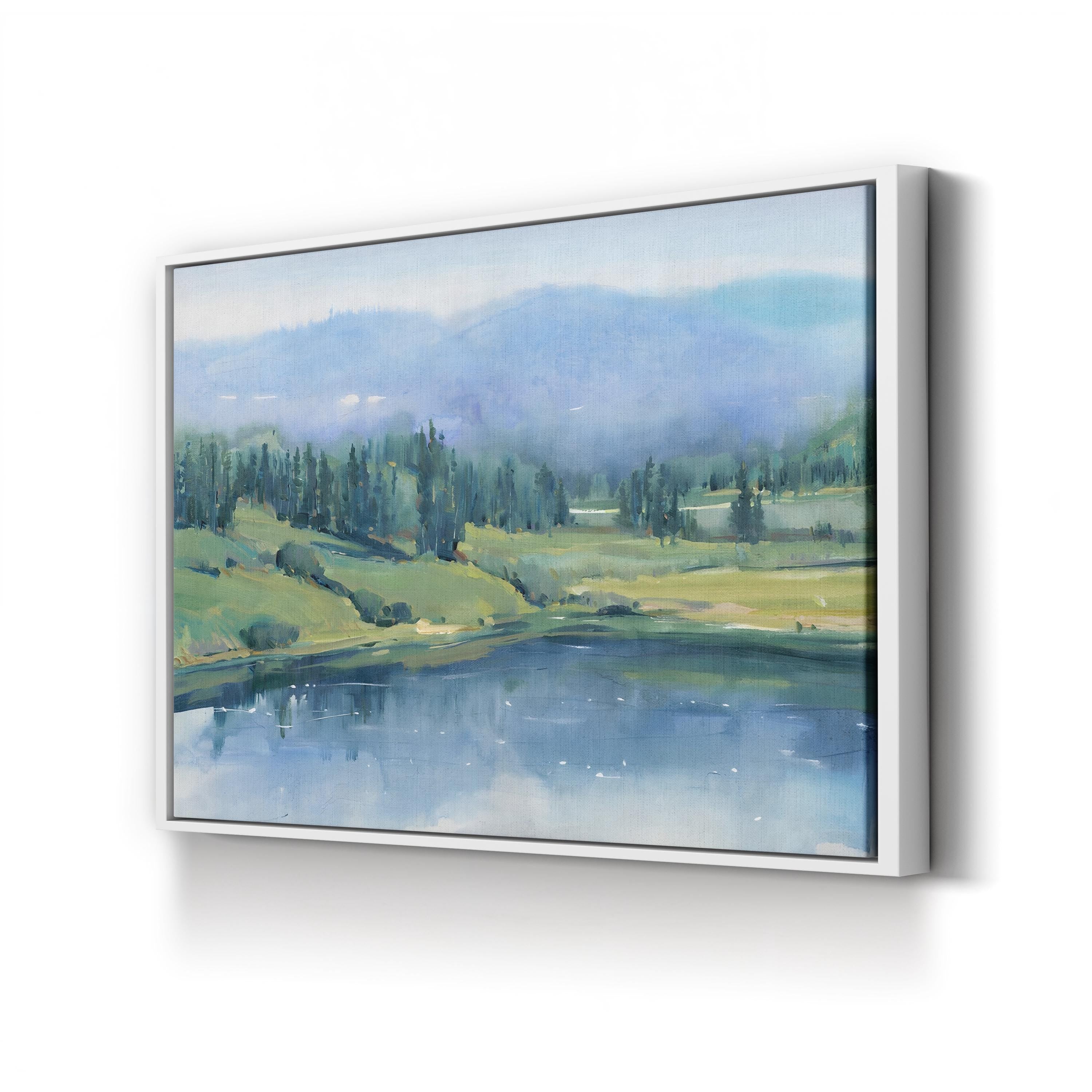 Mountain Lake II – Tim O’Toole Wall Art | Contemporary Landscape Canvas Print