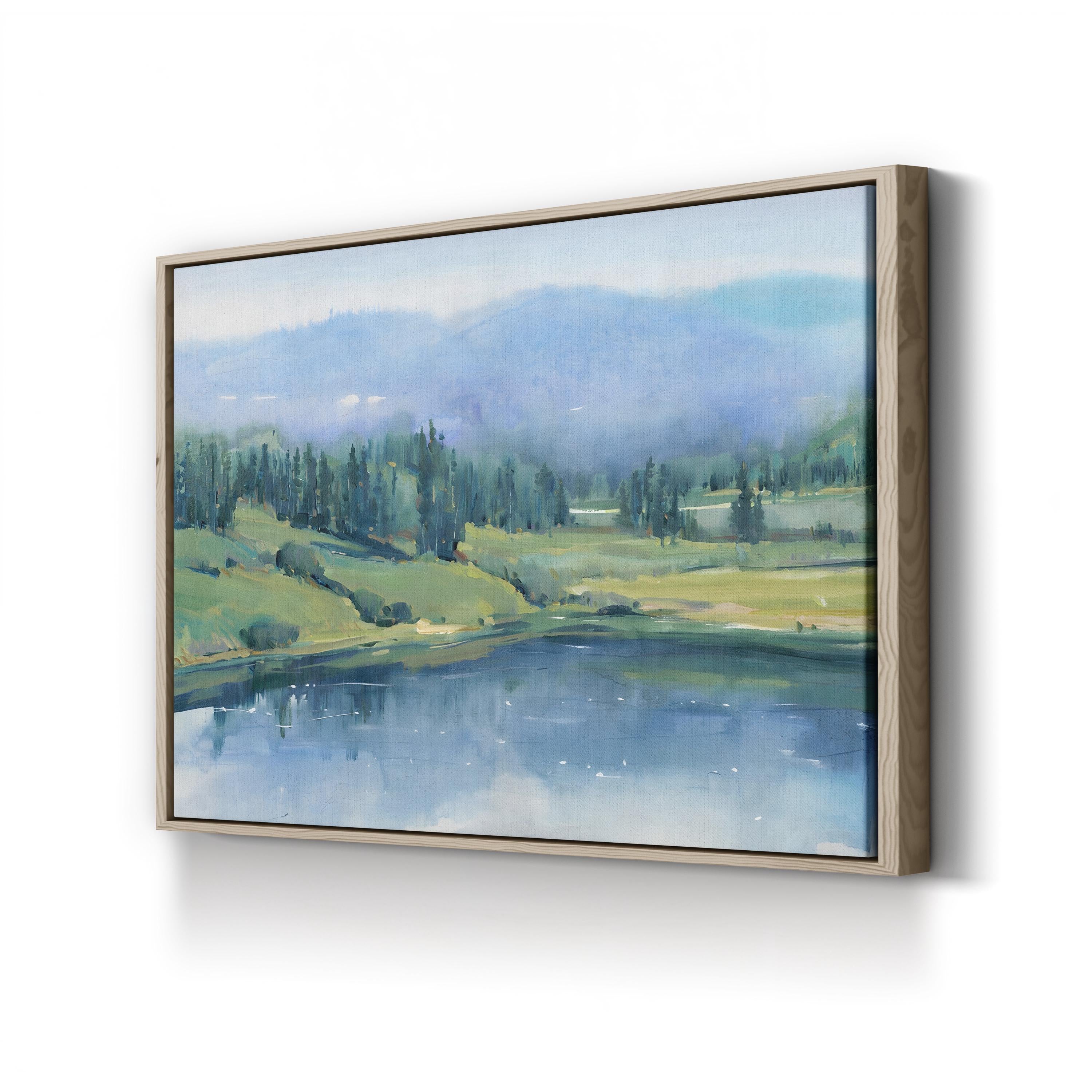 Mountain Lake II – Tim O’Toole Wall Art | Contemporary Landscape Canvas Print