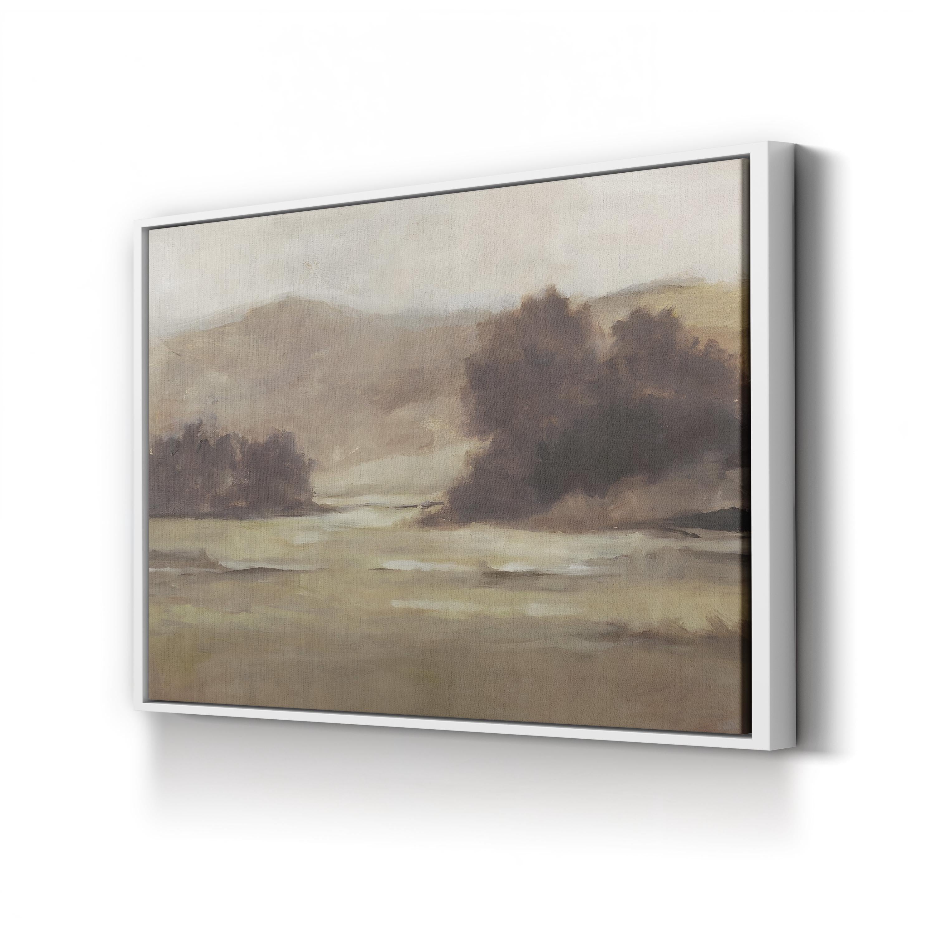 Muted Landscape I Soft-Toned Rolling Hills Wall Art by Ethan Harper
