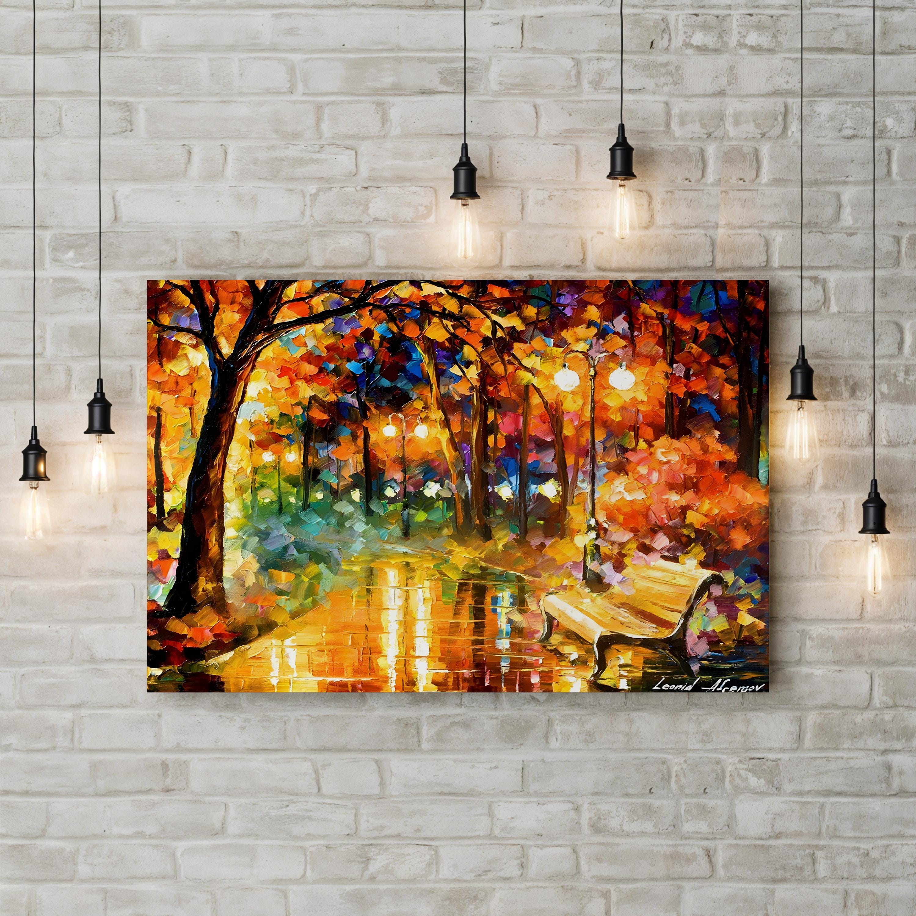 Necessity of Passion Wall Art by Leonid Afremov