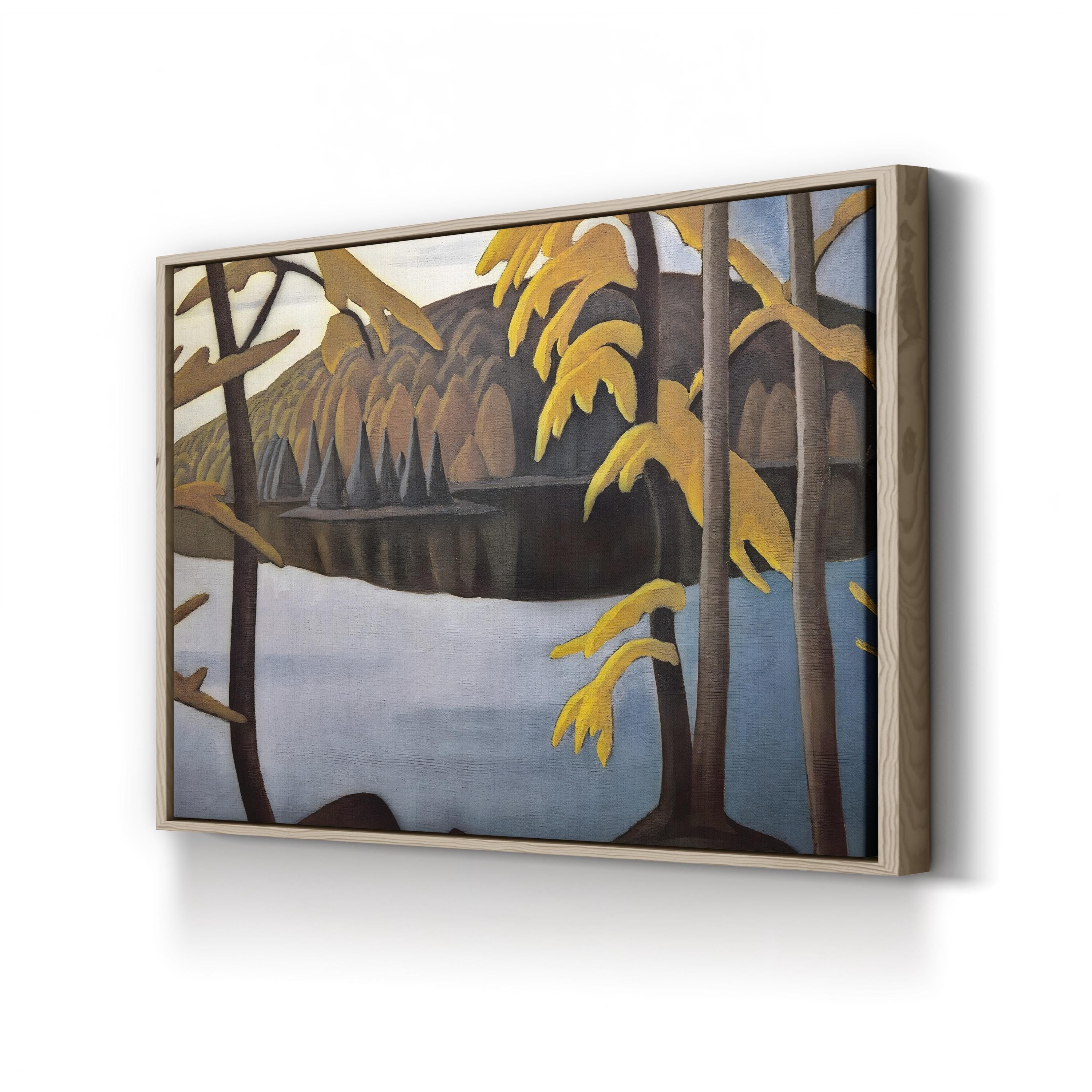 Northern Lake Canadian Wilderness by Lawren Harris