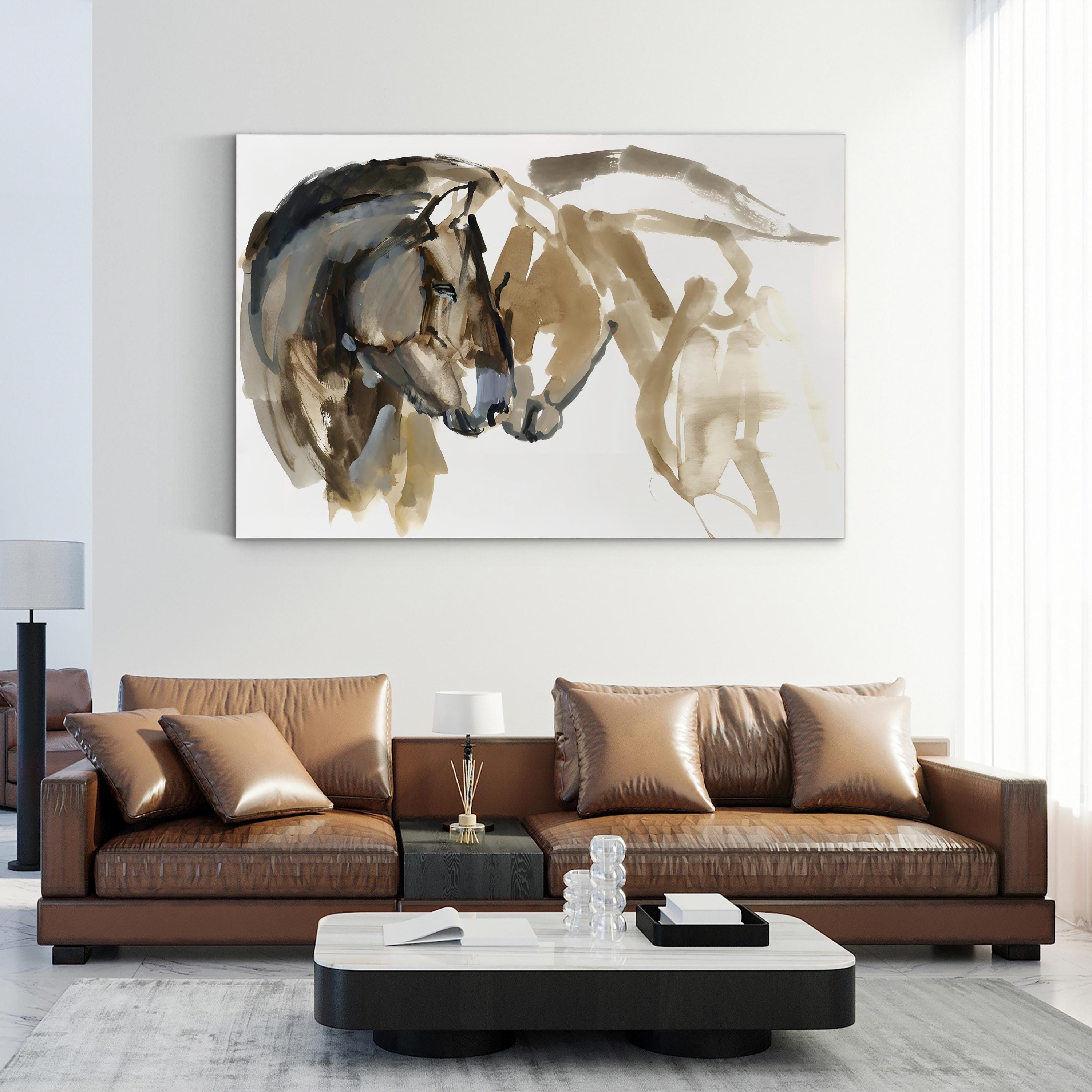 Nose to Nose, 2013 Wall Art by Mark Adlington