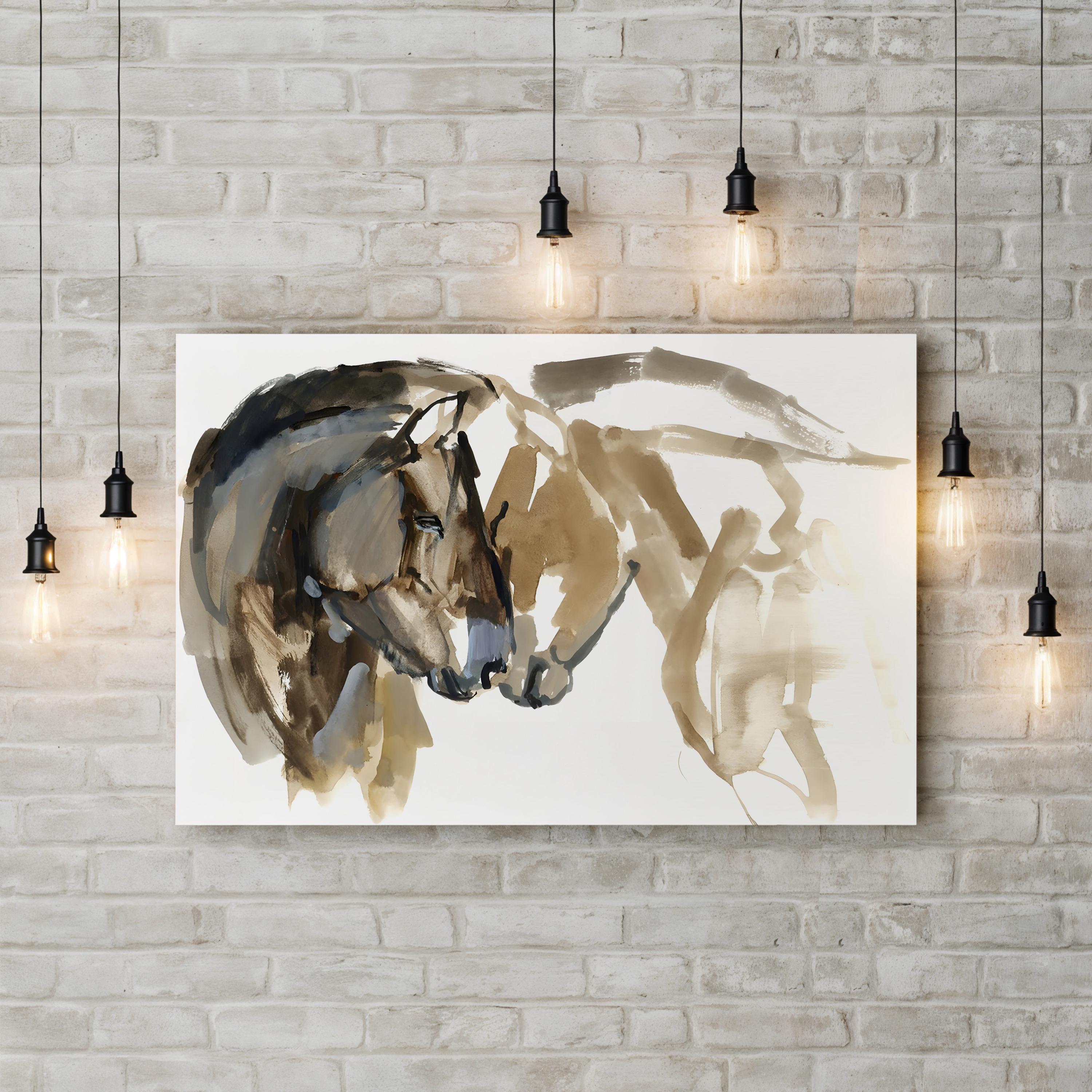 Nose to Nose, 2013 Wall Art by Mark Adlington