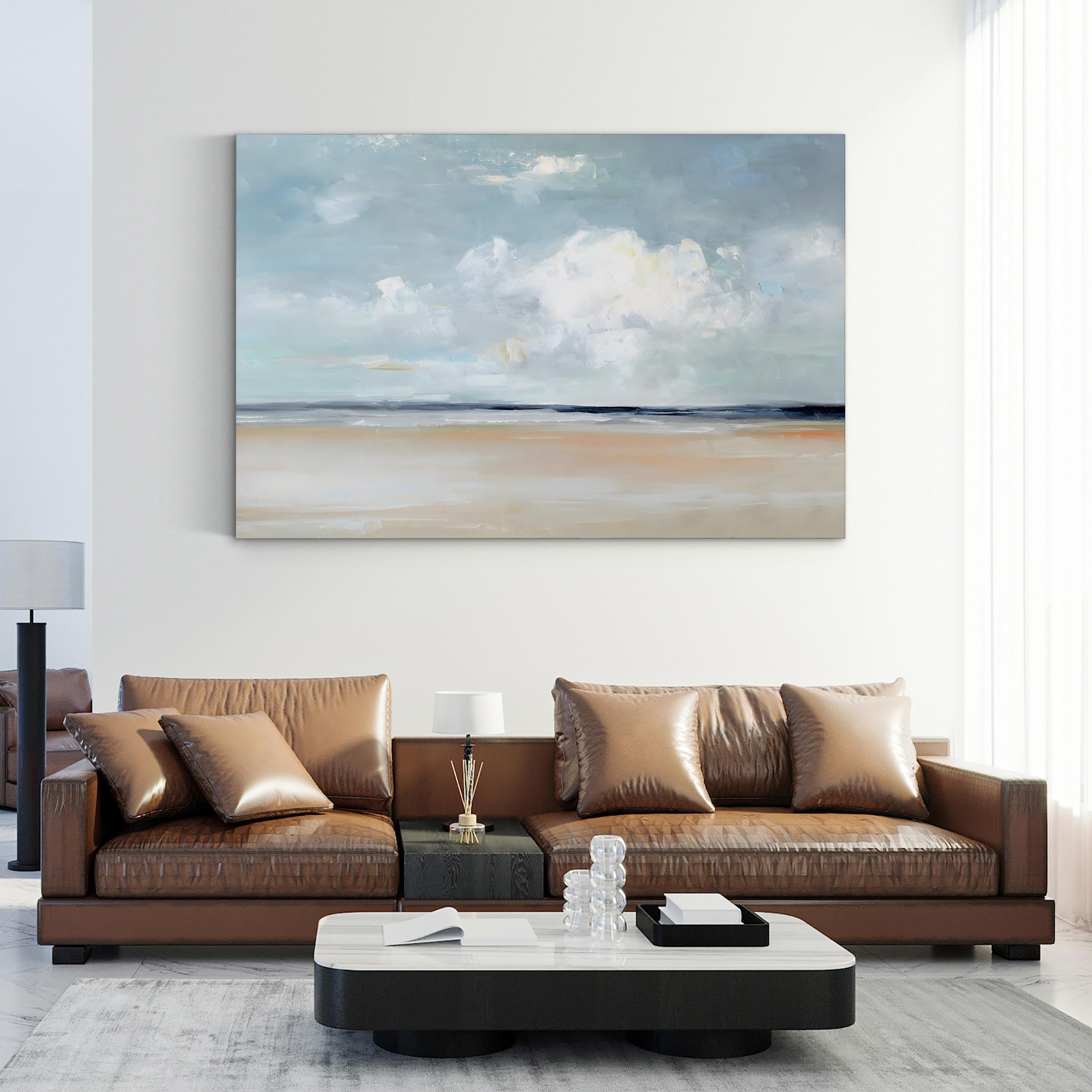Ocean Vista Canvas Art – Sally Swatland Coastal Seascape Wall Art Print