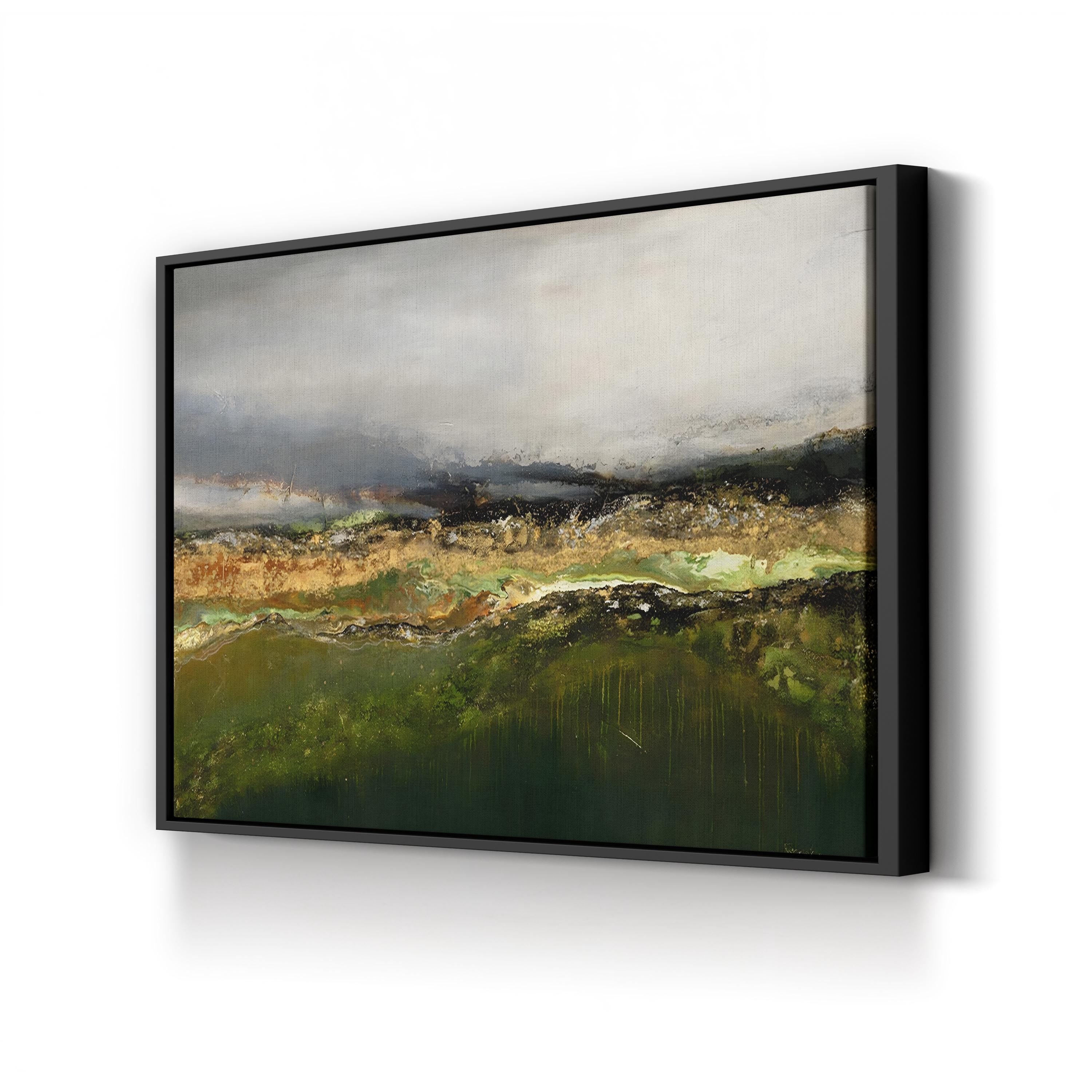 Off In The Distance Wall Art by Ruth Fromstein | Contemporary Mountain Landscape Canvas