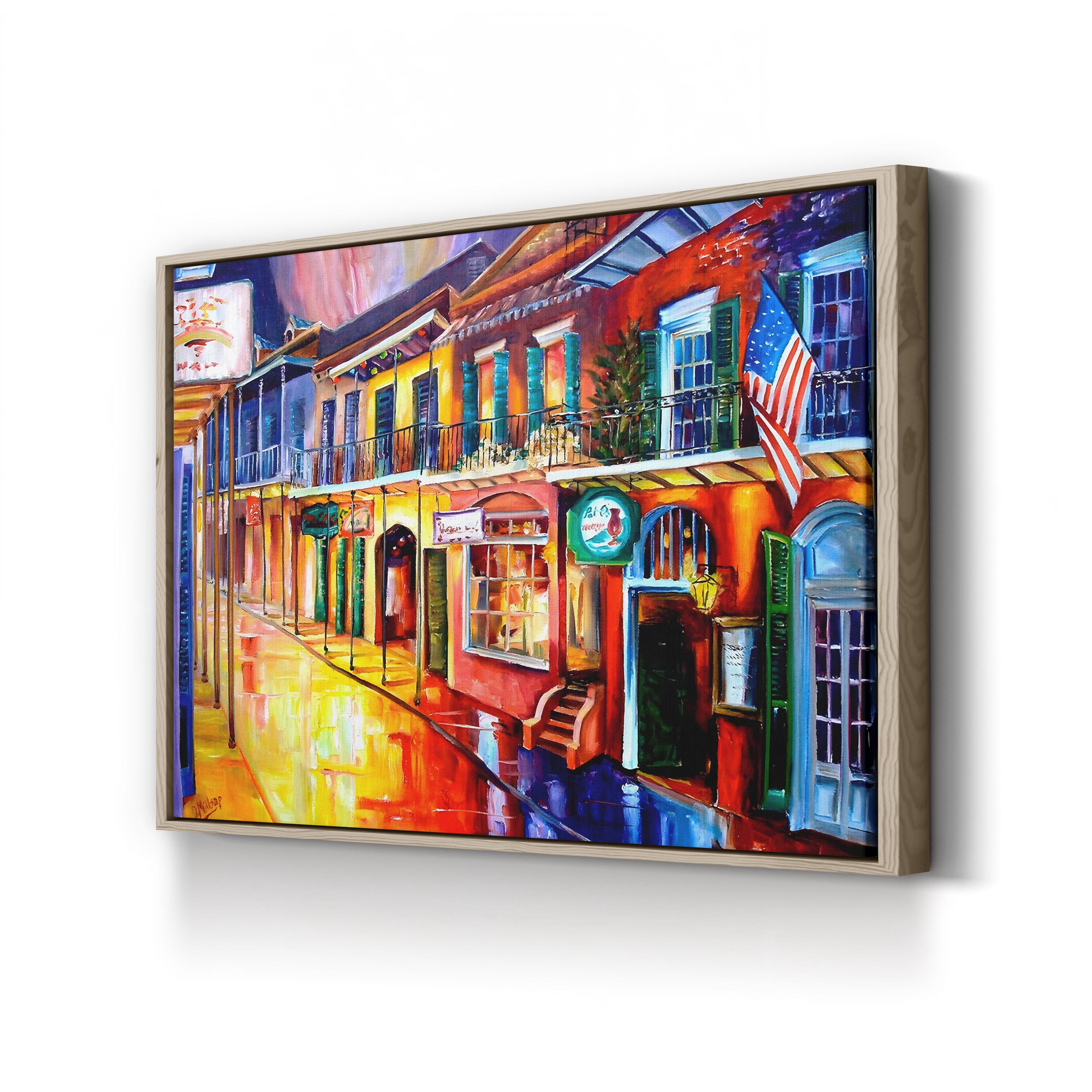 Pat O’s on Bourbon Wall Art by Diane Millsap